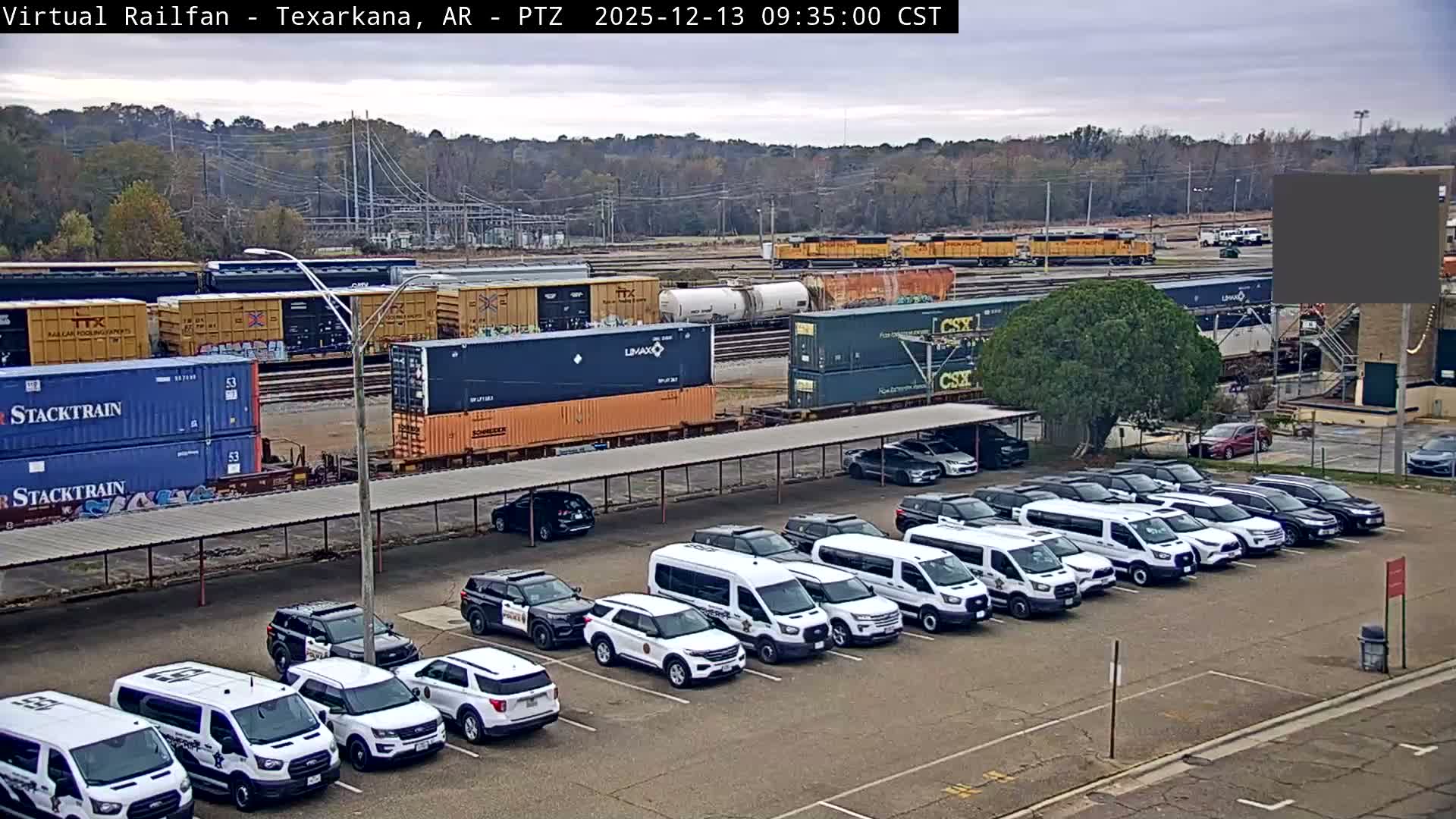 Texarkana Train Depot & Railroad Crossing Live Cam - Texarkana,Miller, Arkansas, USA 