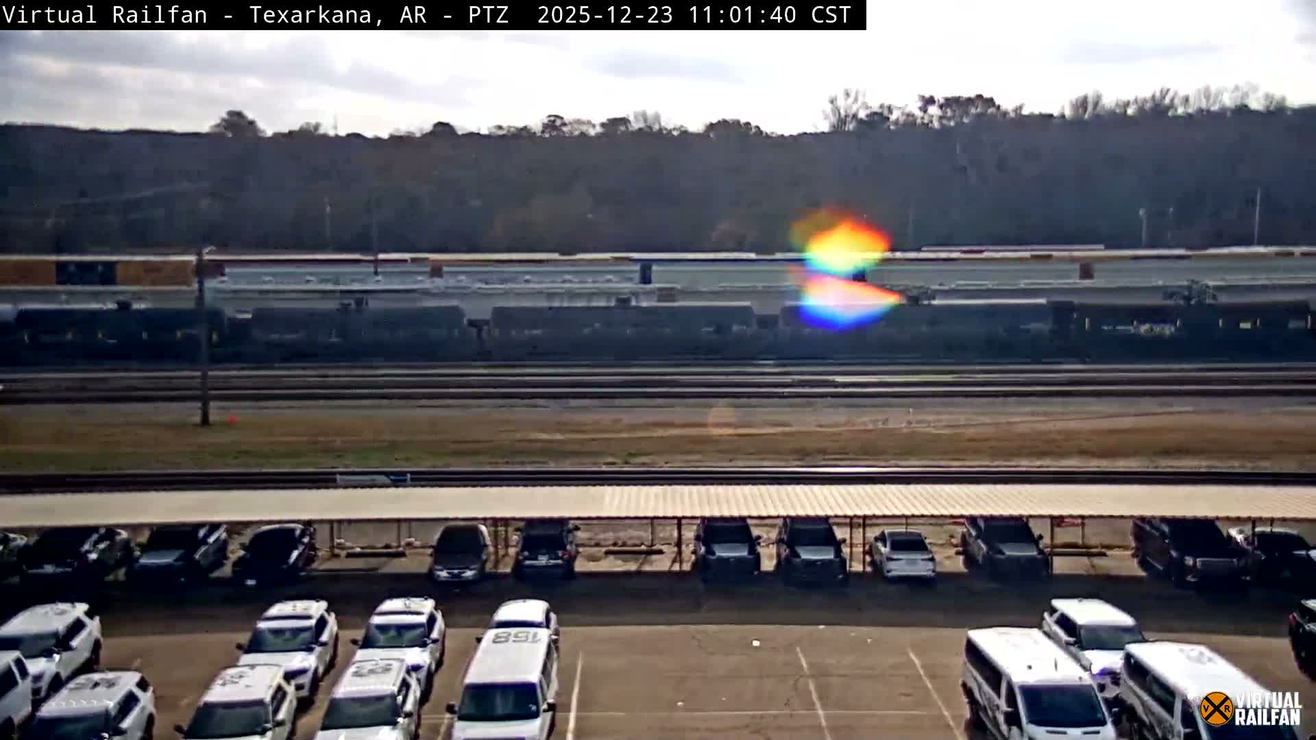 Texarkana Train Depot & Railroad Crossing Live Cam - Texarkana,Miller, Arkansas, USA 
