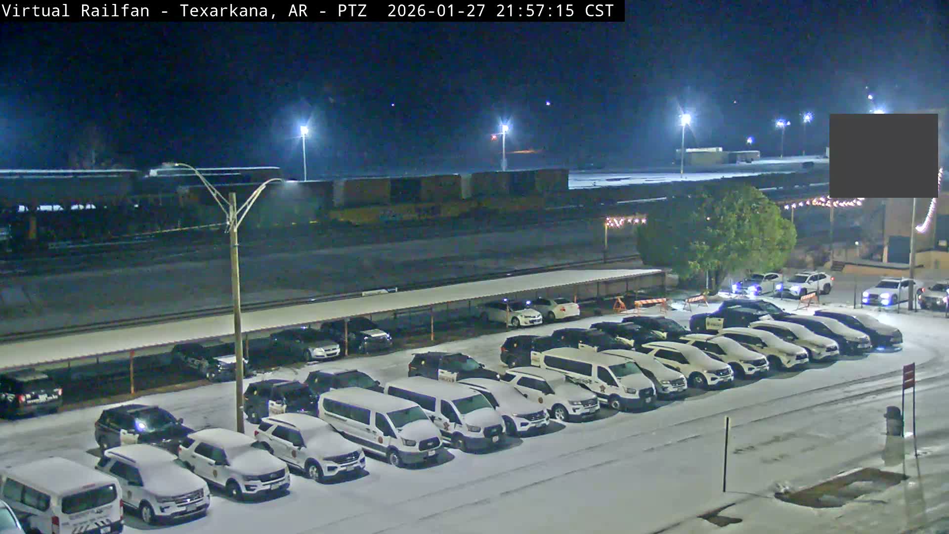 Texarkana Train Depot & Railroad Crossing Live Cam - Texarkana,Miller, Arkansas, USA 