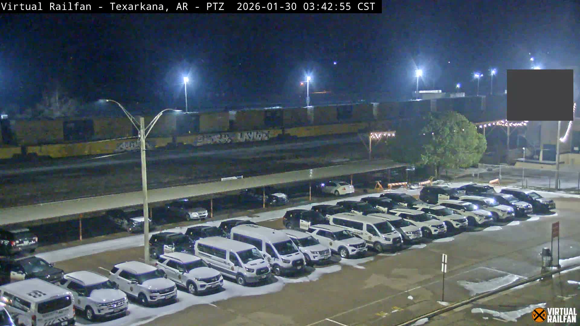 Texarkana Train Depot & Railroad Crossing Live Cam - Texarkana,Miller, Arkansas, USA 