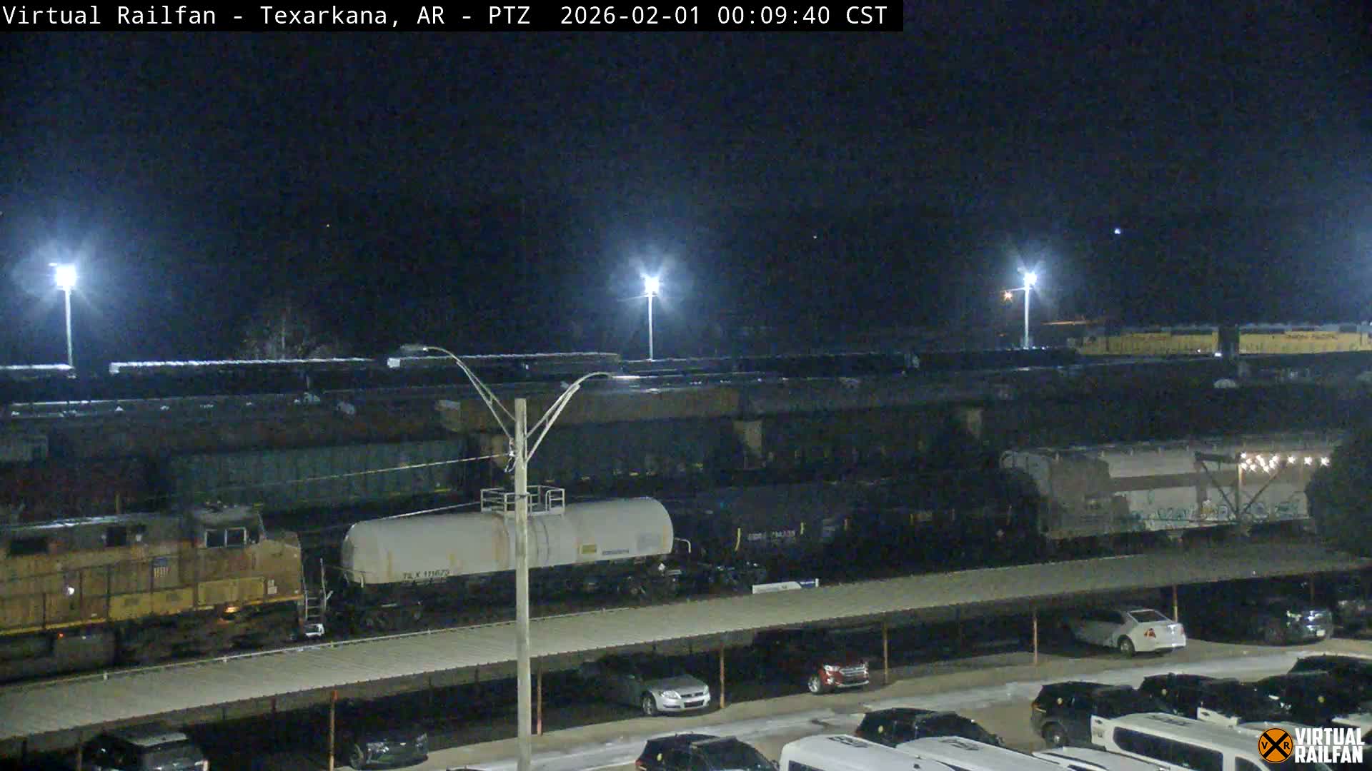 Texarkana Train Depot & Railroad Crossing Live Cam - Texarkana,Miller, Arkansas, USA 