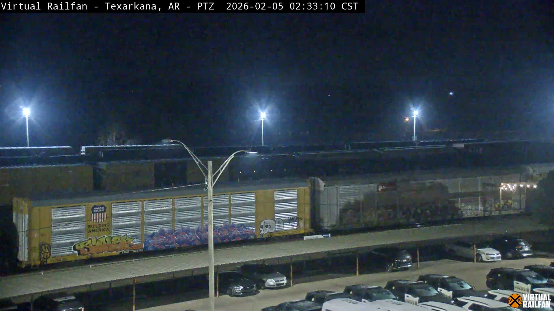 Texarkana Train Depot & Railroad Crossing Live Cam - Texarkana,Miller, Arkansas, USA 