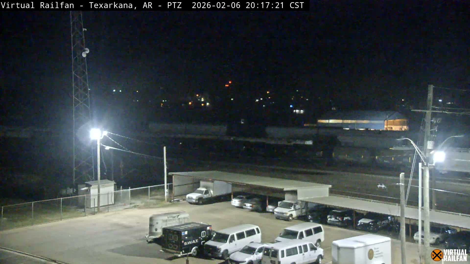 Texarkana Train Depot & Railroad Crossing Live Cam - Texarkana,Miller, Arkansas, USA 