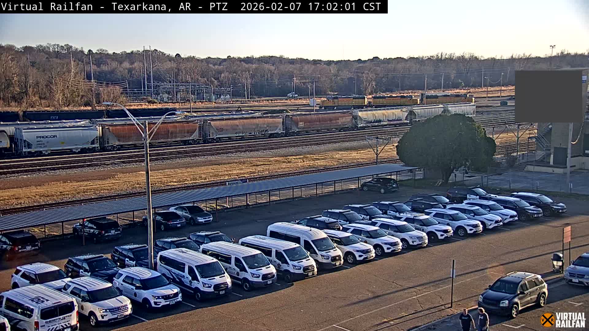 Texarkana Train Depot & Railroad Crossing Live Cam - Texarkana,Miller, Arkansas, USA 