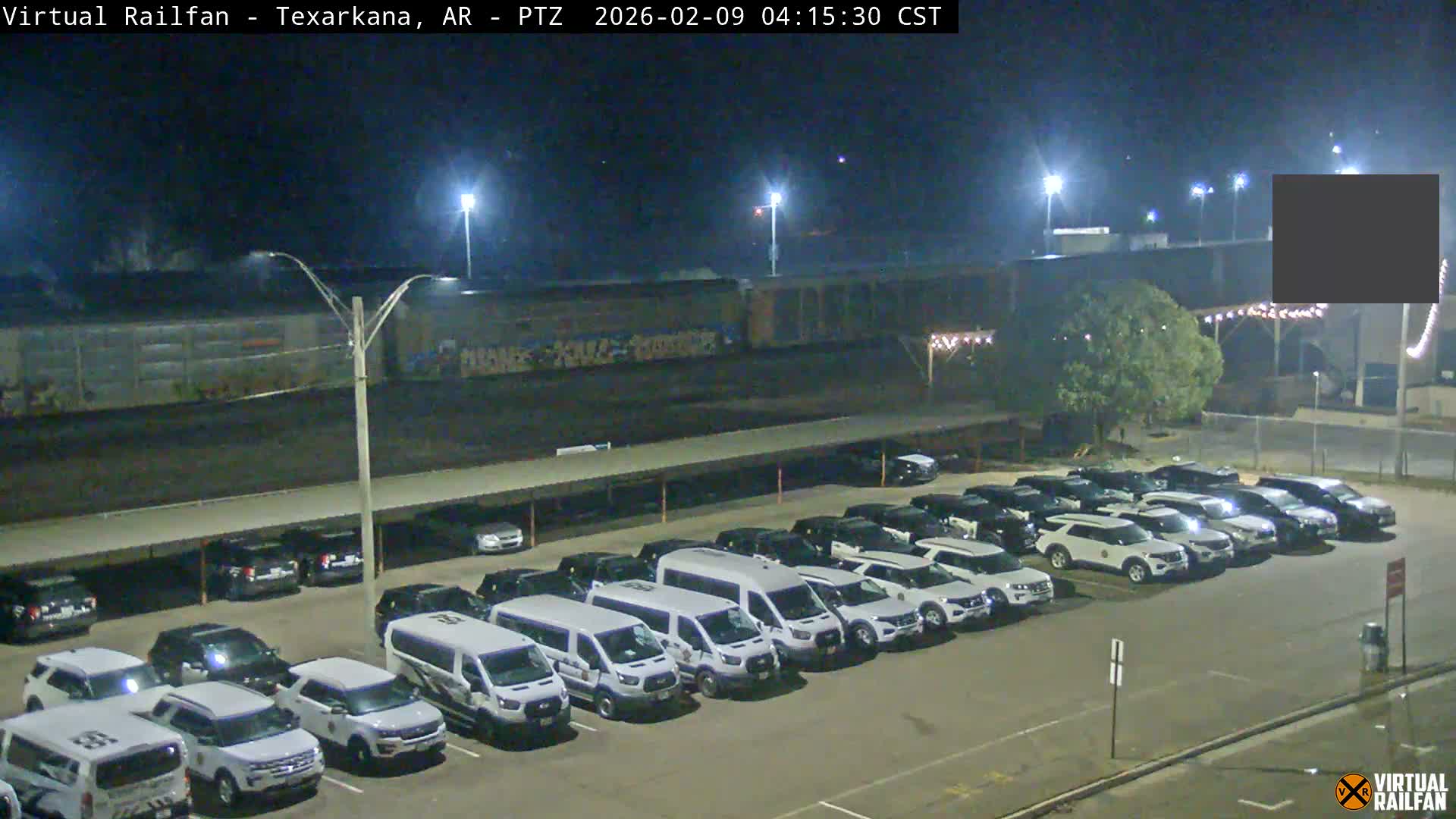 Texarkana Train Depot & Railroad Crossing Live Cam - Texarkana,Miller, Arkansas, USA 