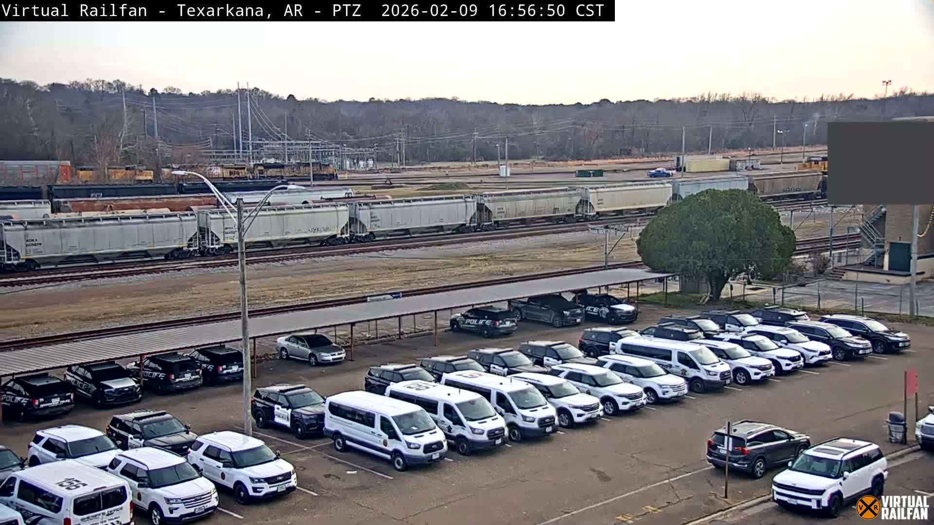 Texarkana Train Depot & Railroad Crossing Live Cam - Texarkana,Miller, Arkansas, USA 