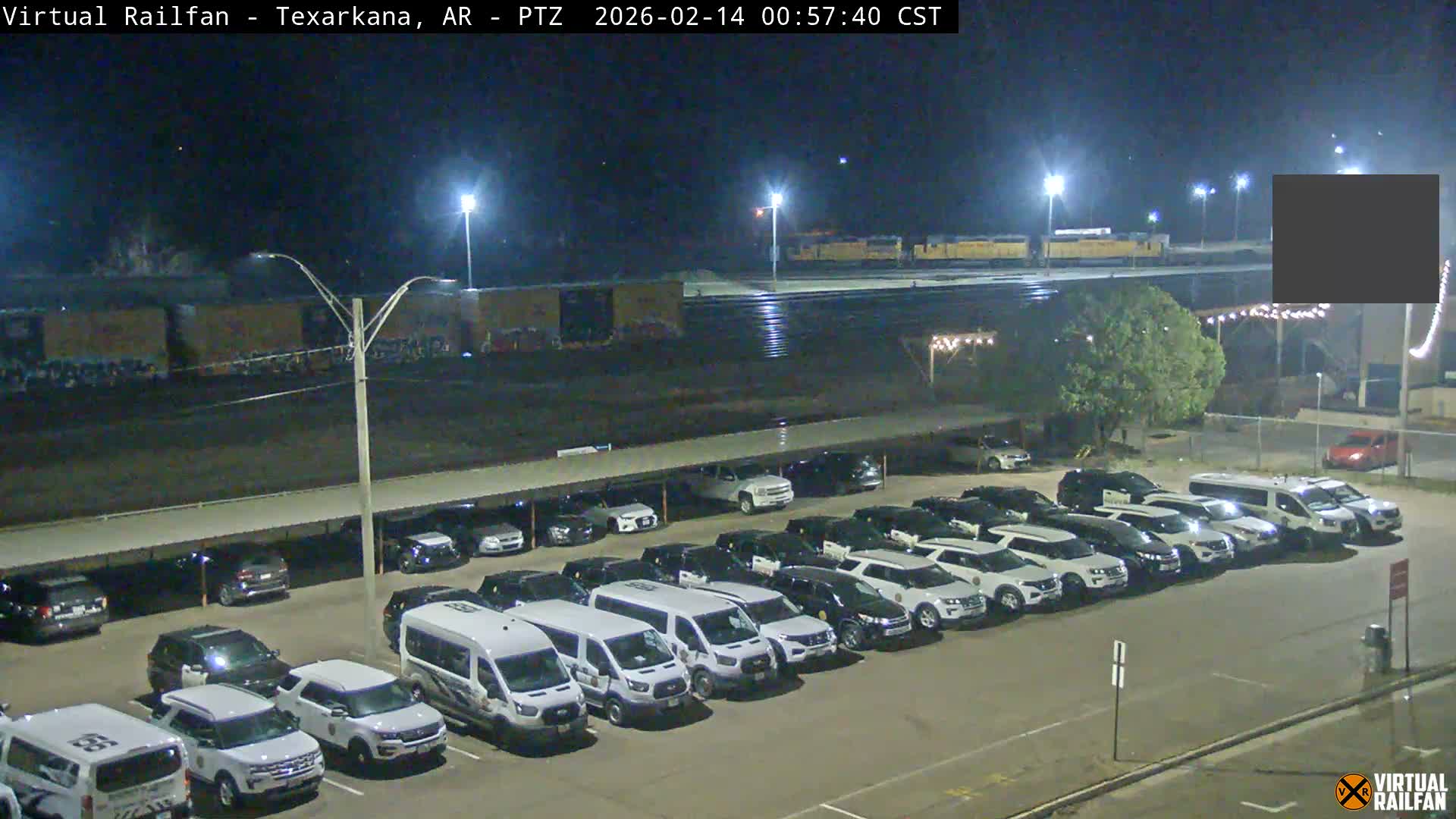 Texarkana Train Depot & Railroad Crossing Live Cam - Texarkana,Miller, Arkansas, USA 