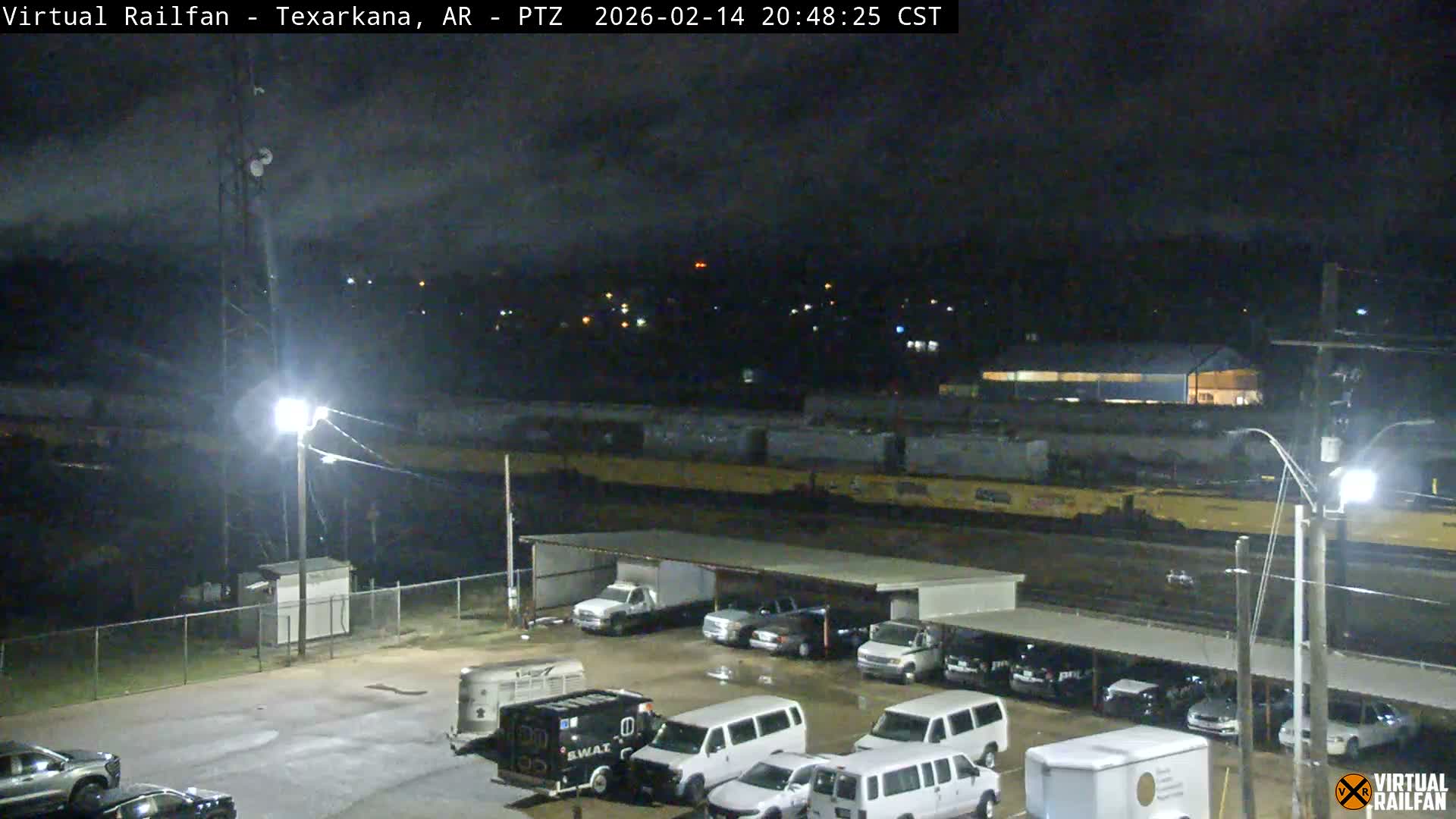 Texarkana Train Depot & Railroad Crossing Live Cam - Texarkana,Miller, Arkansas, USA 