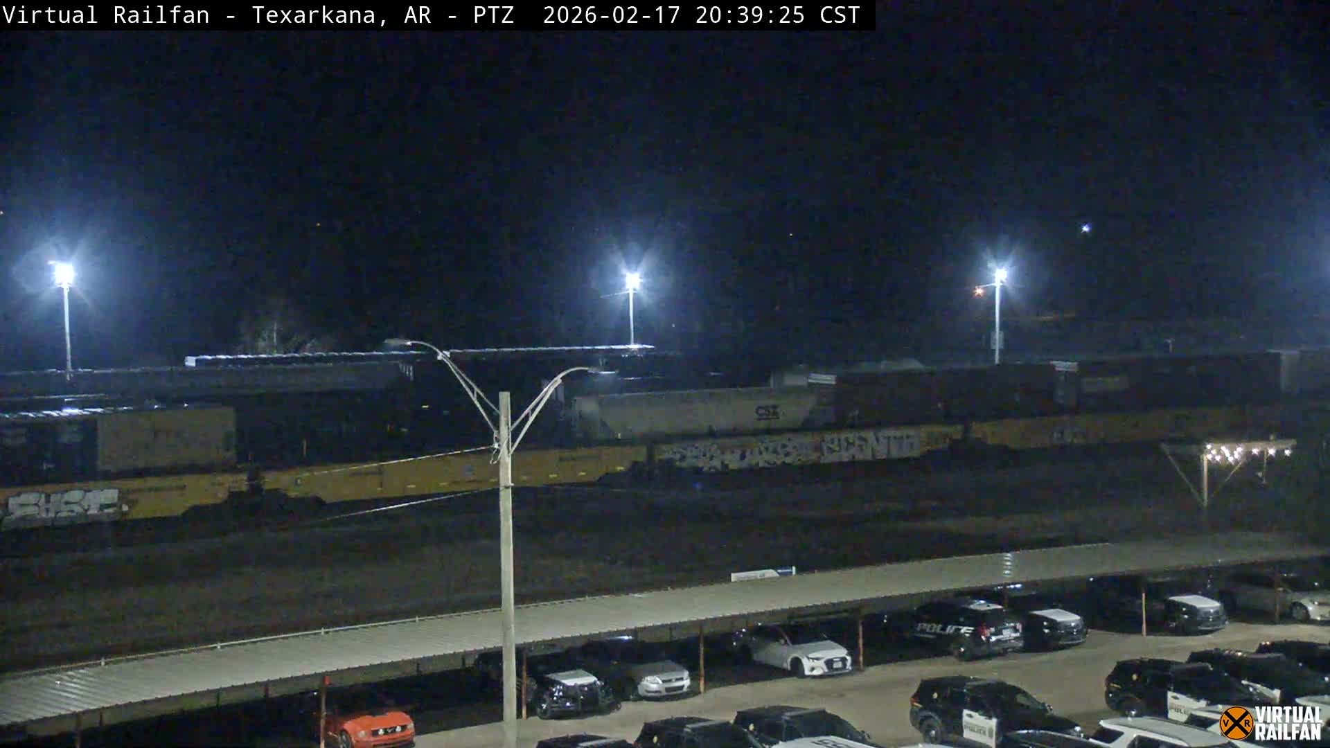 Texarkana Train Depot & Railroad Crossing Live Cam - Texarkana,Miller, Arkansas, USA 