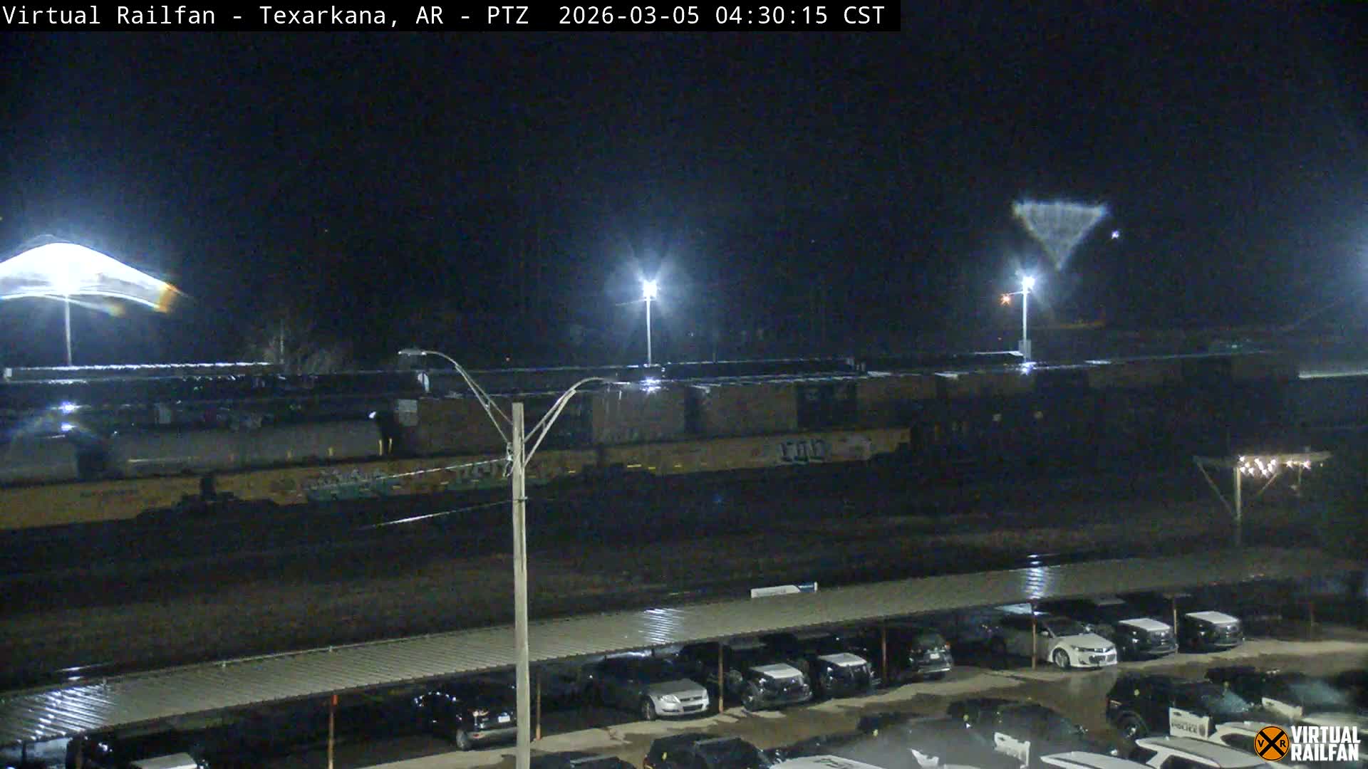 Texarkana Train Depot & Railroad Crossing Live Cam - Texarkana,Miller, Arkansas, USA 
