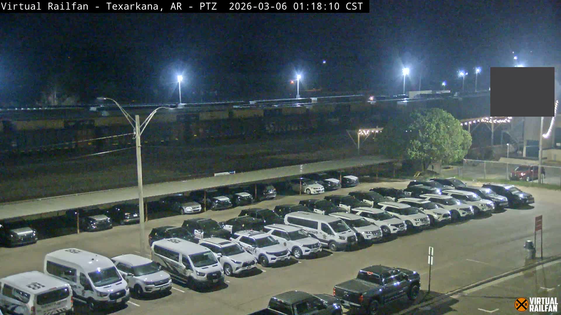 Texarkana Train Depot & Railroad Crossing Live Cam - Texarkana,Miller, Arkansas, USA 