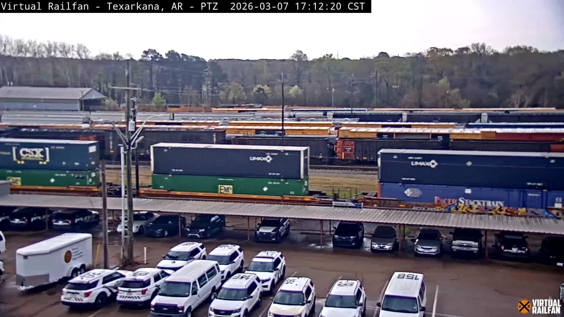 Texarkana Train Depot & Railroad Crossing Live Cam - Texarkana,Miller, Arkansas, USA 