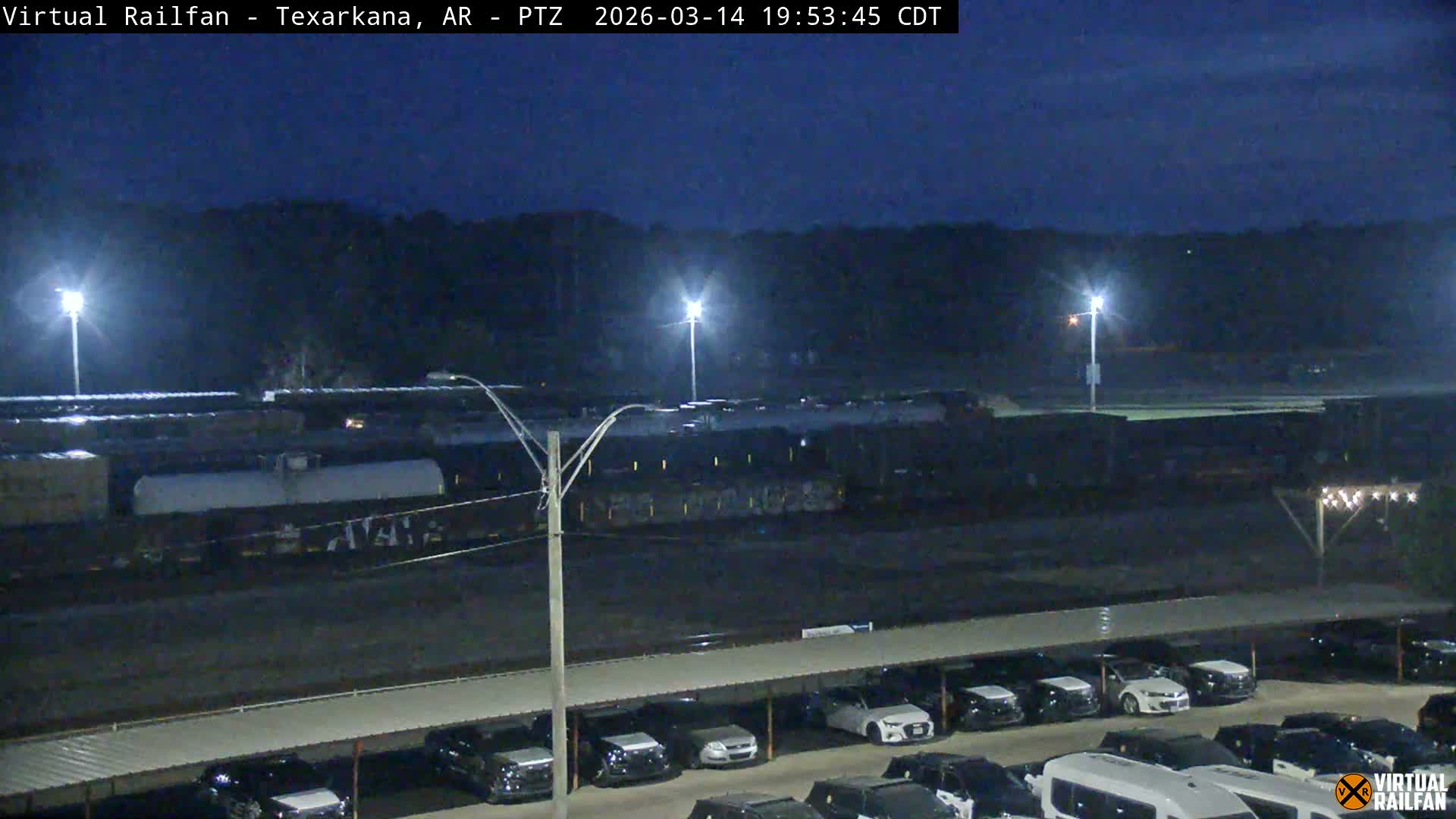 Texarkana Train Depot & Railroad Crossing Live Cam - Texarkana,Miller, Arkansas, USA 