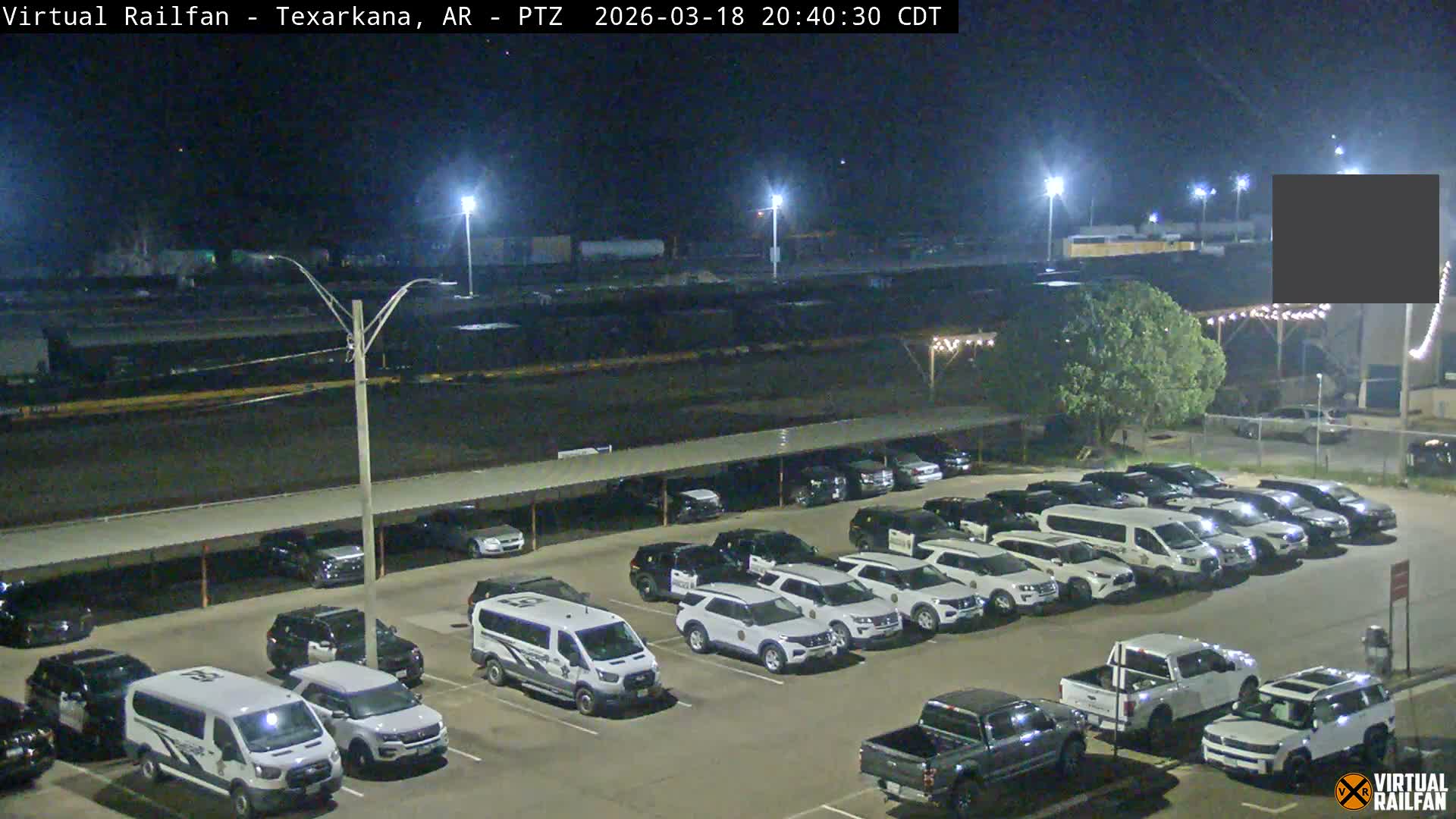 Texarkana Train Depot & Railroad Crossing Live Cam - Texarkana,Miller, Arkansas, USA 