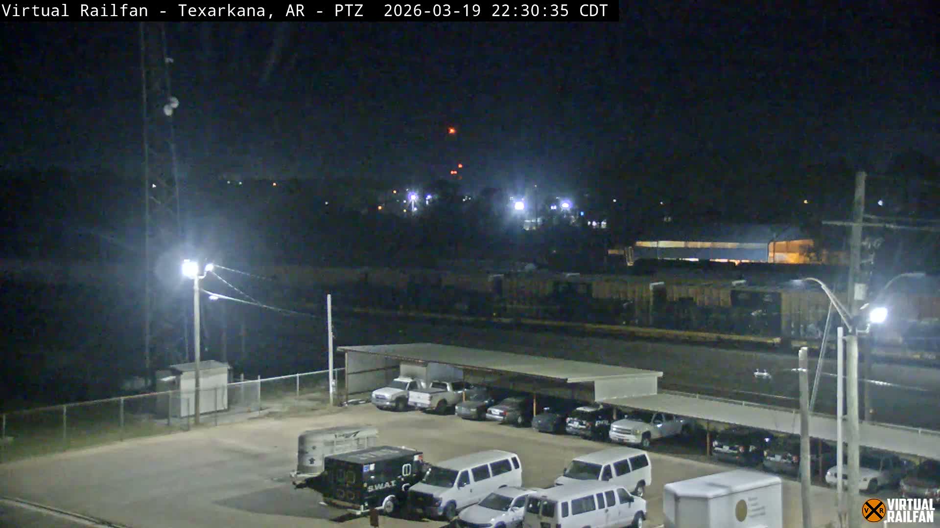 Texarkana Train Depot & Railroad Crossing Live Cam - Texarkana,Miller, Arkansas, USA 