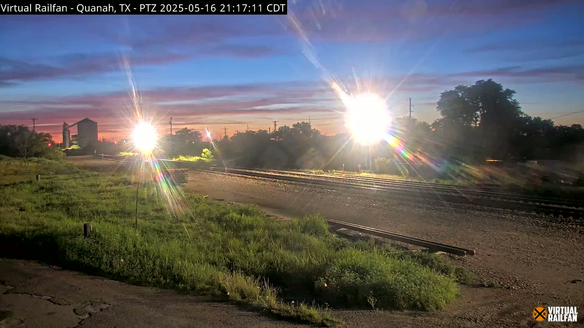 Quanah Railroad Crossing Live Cam - Quanah, Hardeman, Texas, USA