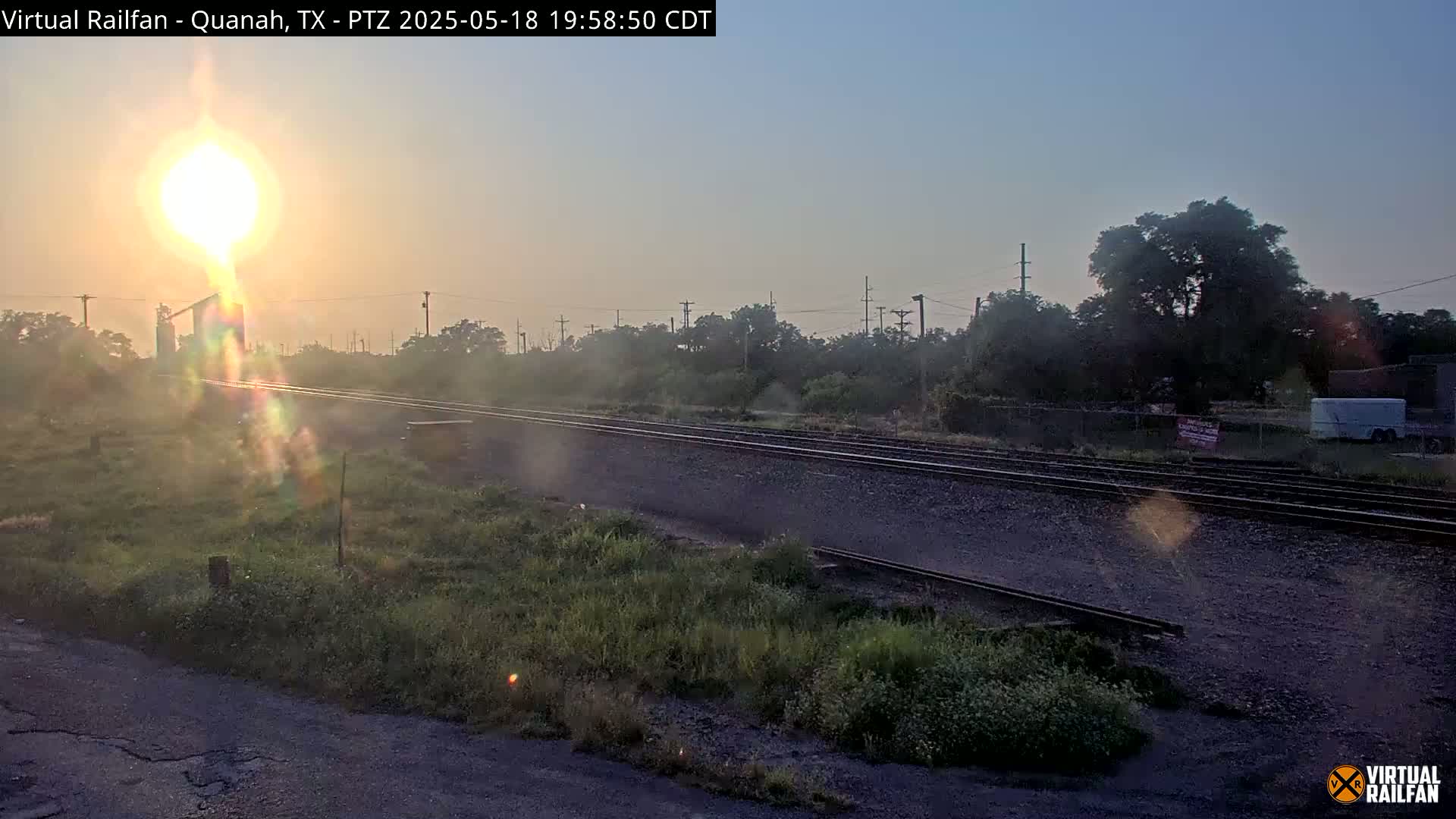 Quanah Railroad Crossing Live Cam - Quanah, Hardeman, Texas, USA