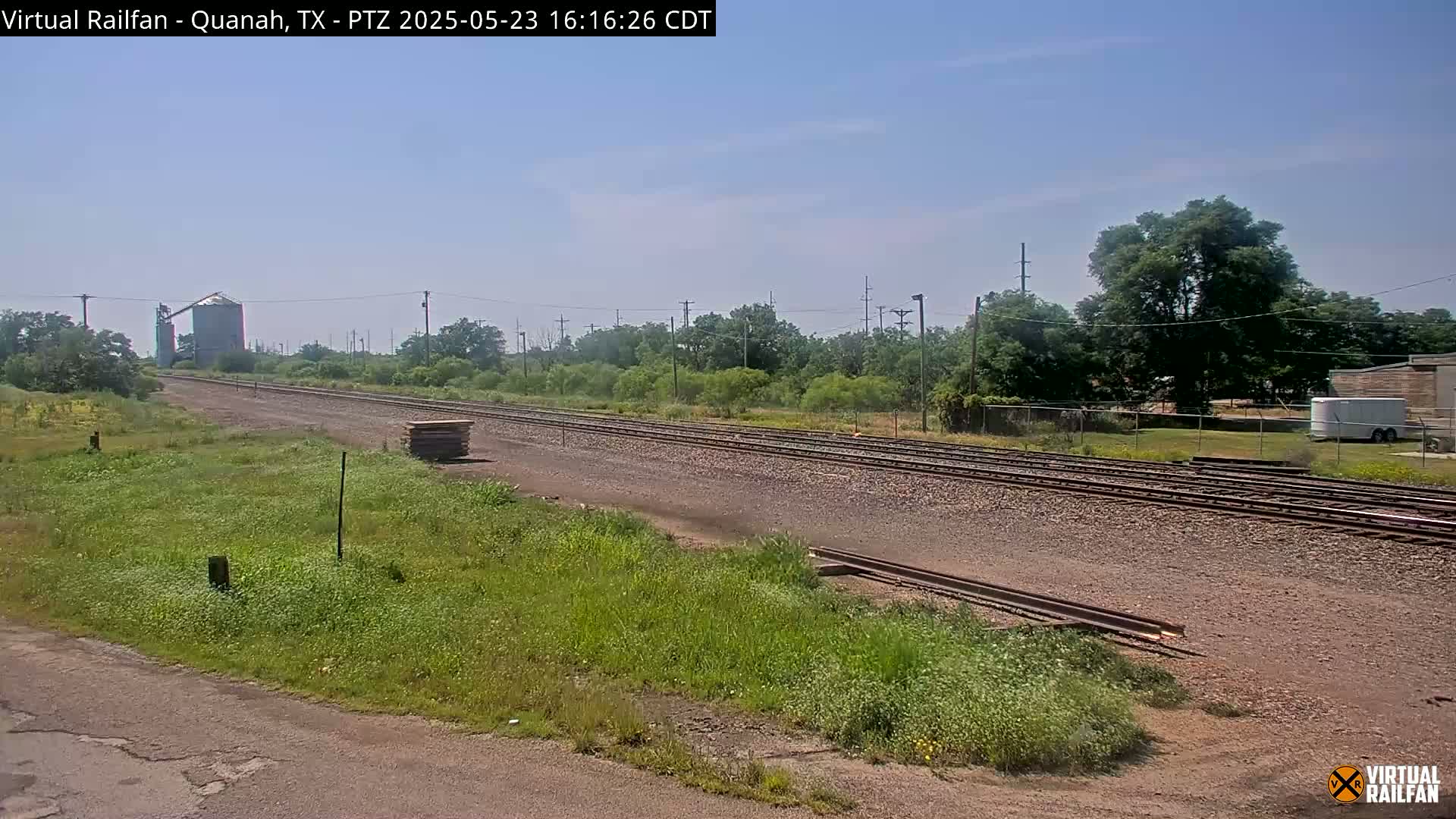 Quanah Railroad Crossing Live Cam - Quanah, Hardeman, Texas, USA
