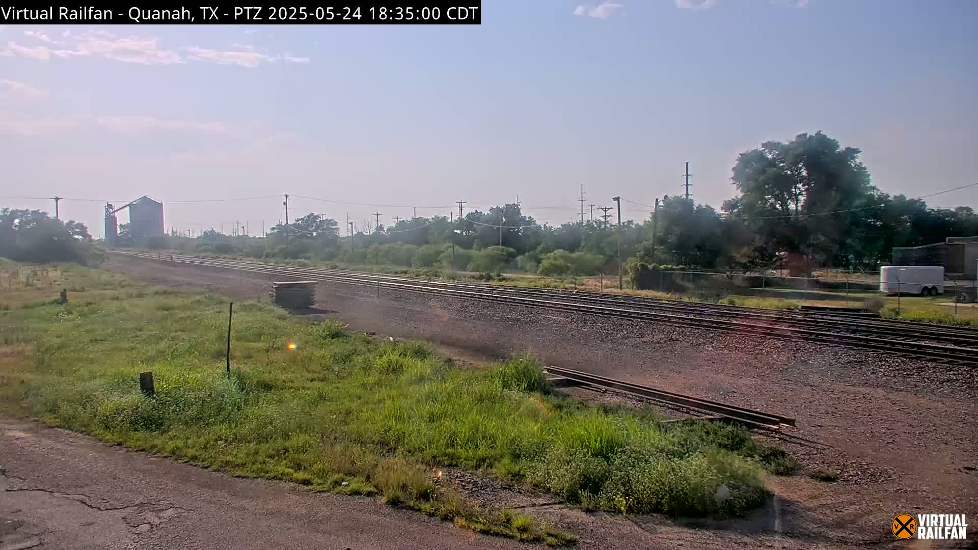 Quanah Railroad Crossing Live Cam - Quanah, Hardeman, Texas, USA