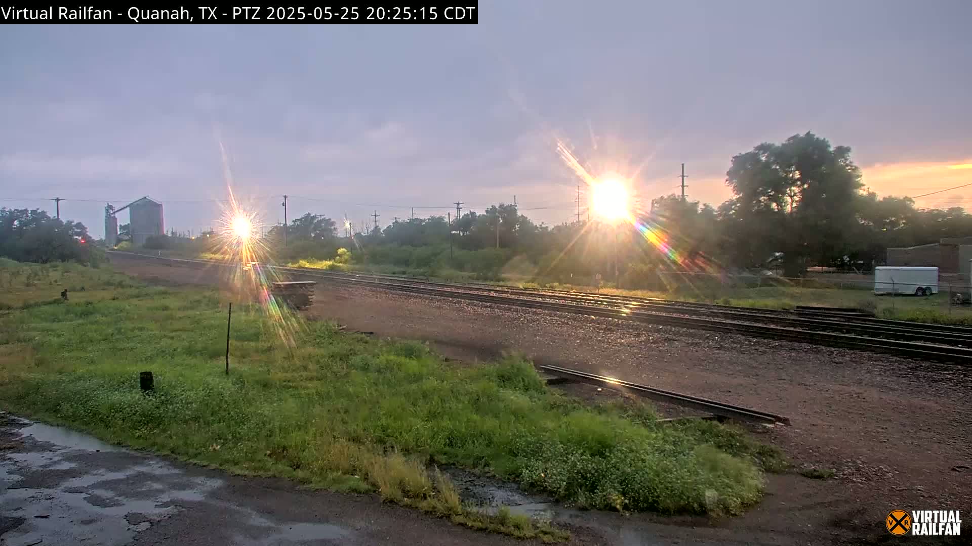 Quanah Railroad Crossing Live Cam - Quanah, Hardeman, Texas, USA