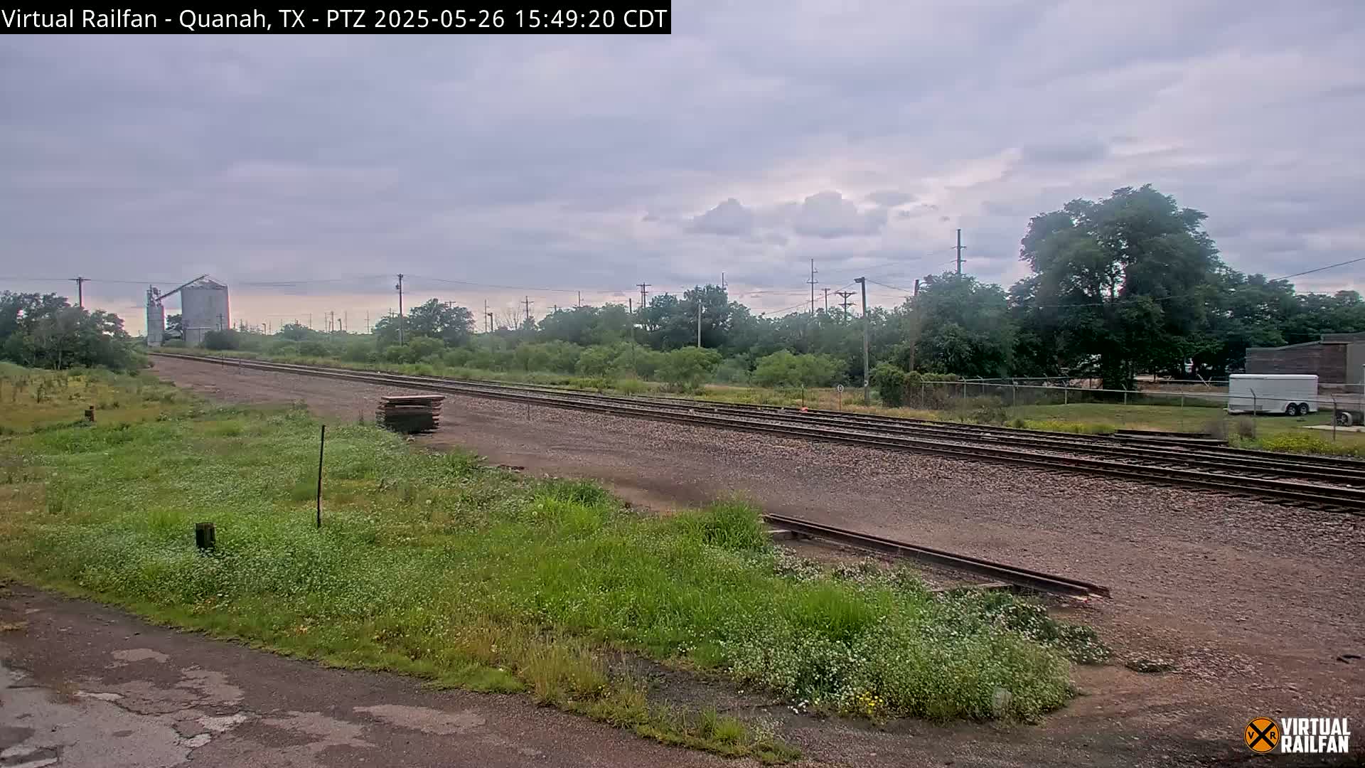 Quanah Railroad Crossing Live Cam - Quanah, Hardeman, Texas, USA