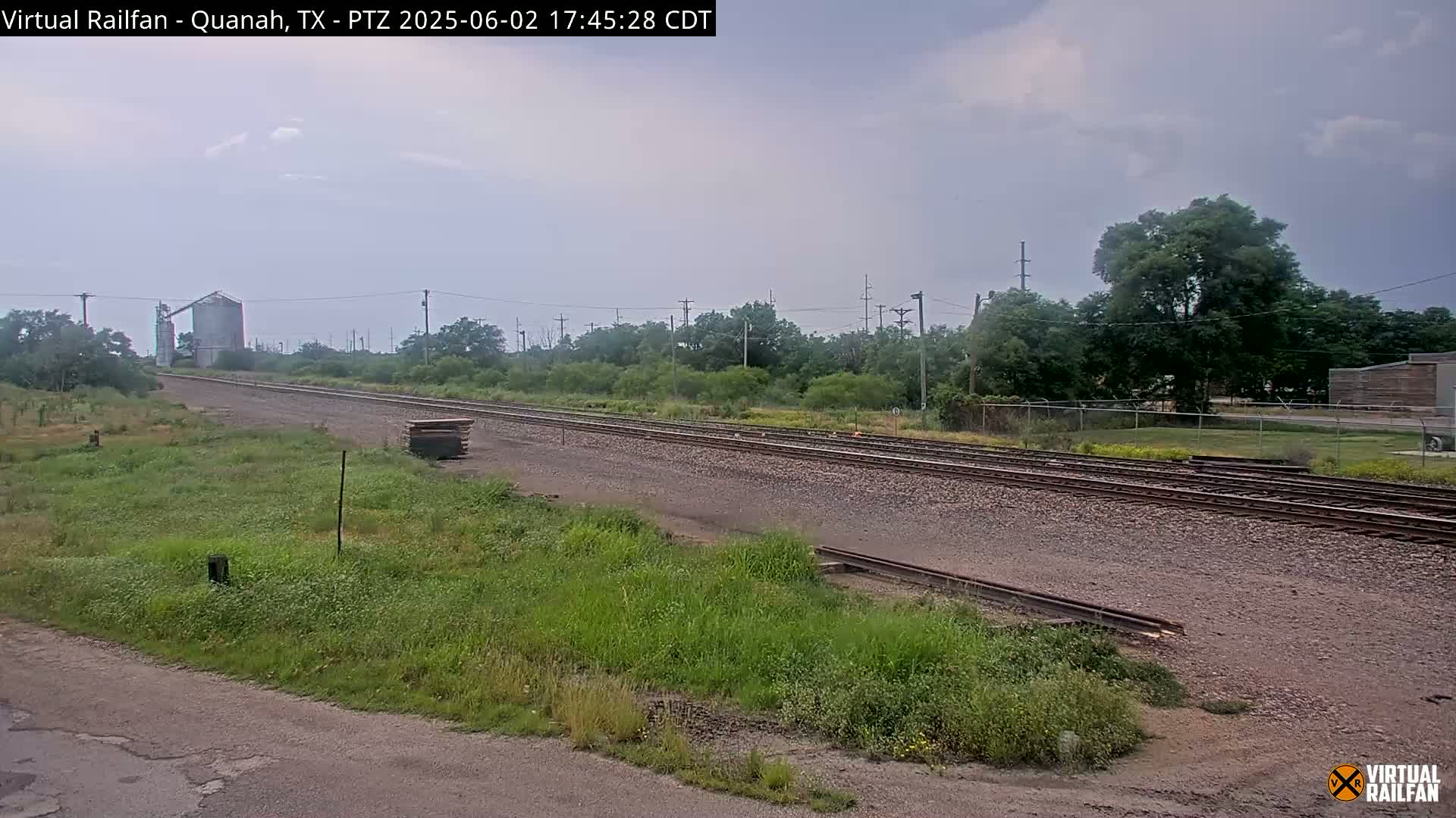 Quanah Railroad Crossing Live Cam - Quanah, Hardeman, Texas, USA