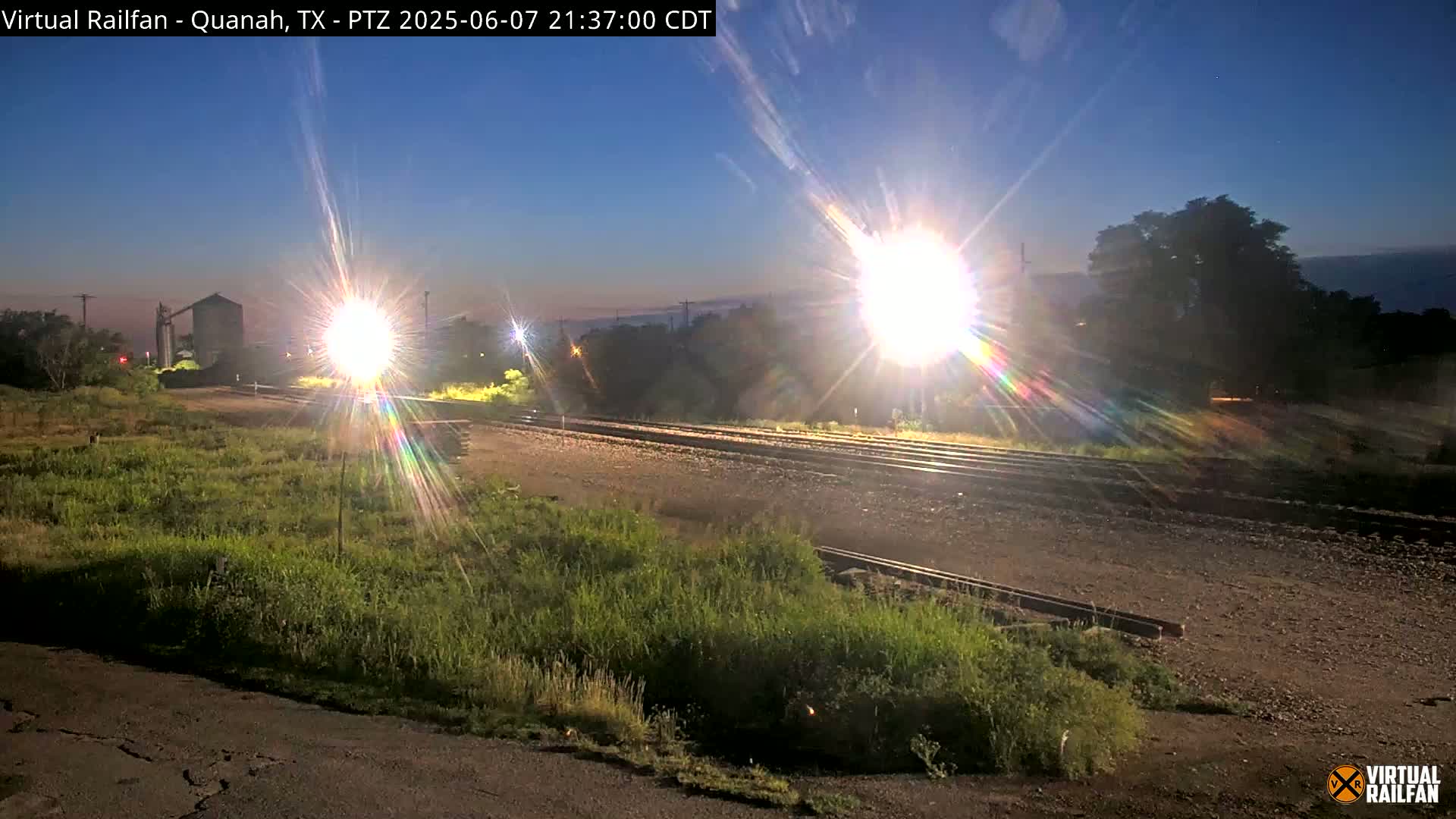 Quanah Railroad Crossing Live Cam - Quanah, Hardeman, Texas, USA