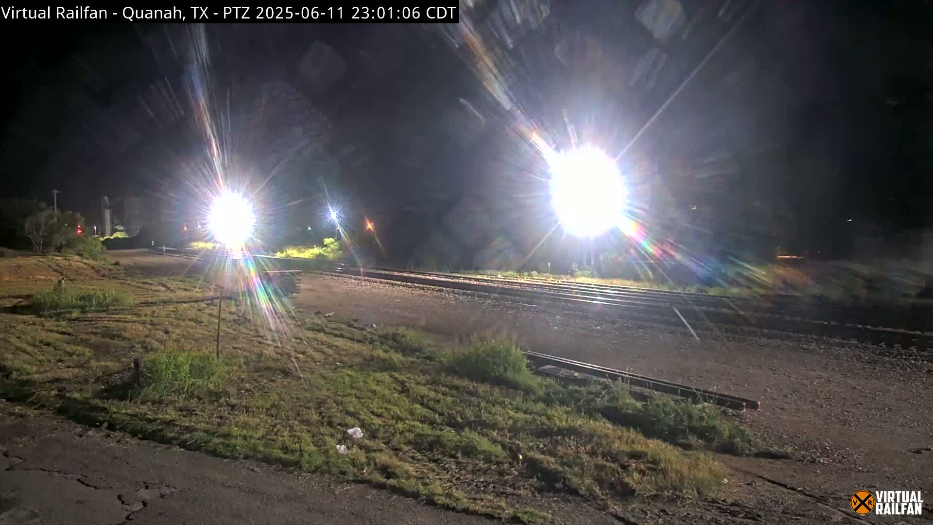 Quanah Railroad Crossing Live Cam - Quanah, Hardeman, Texas, USA