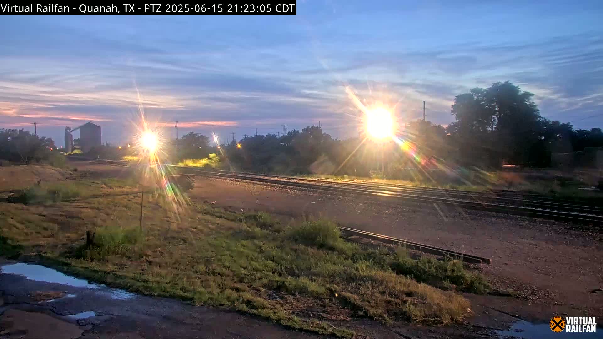 Quanah Railroad Crossing Live Cam - Quanah, Hardeman, Texas, USA