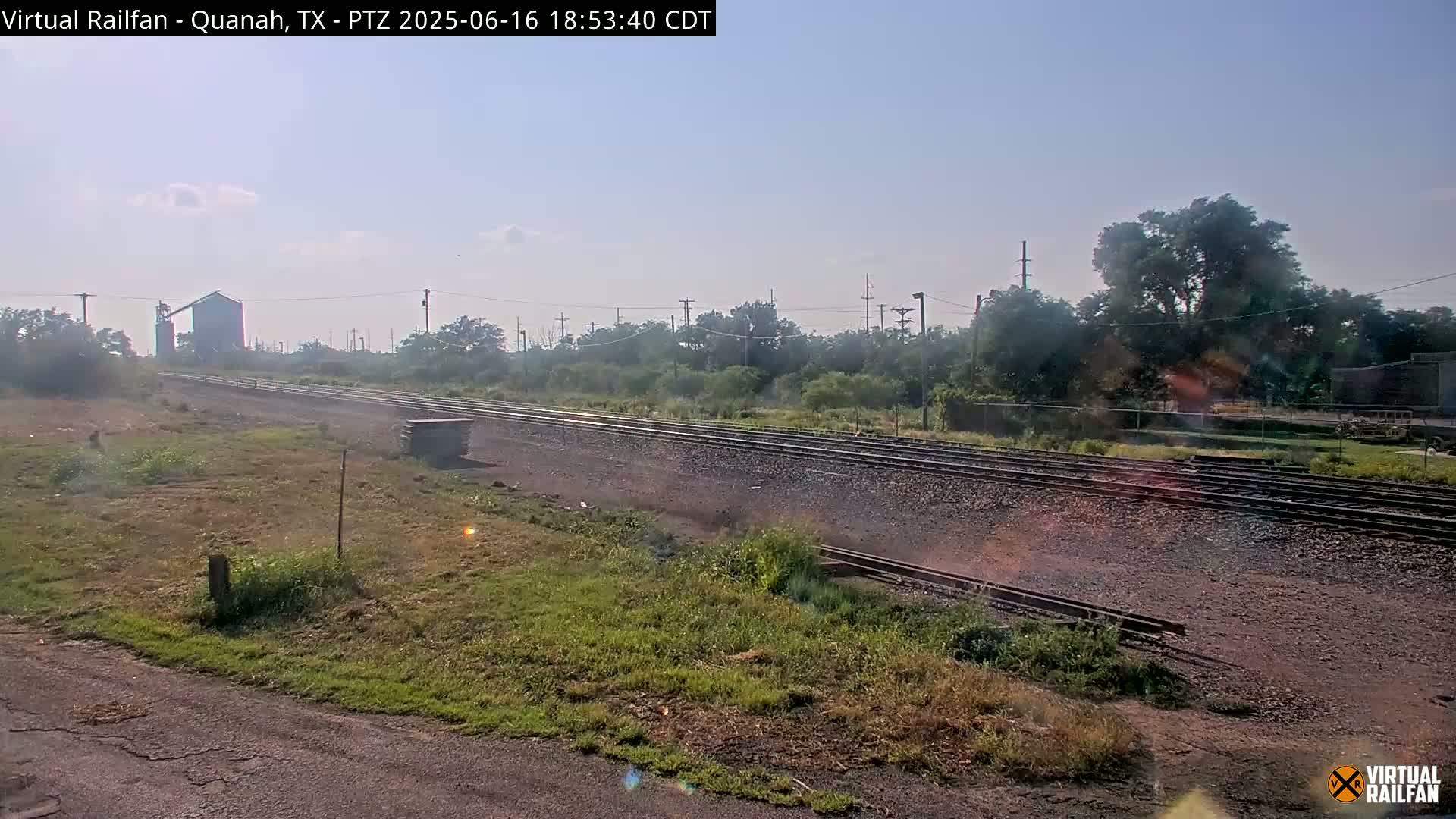 Quanah Railroad Crossing Live Cam - Quanah, Hardeman, Texas, USA