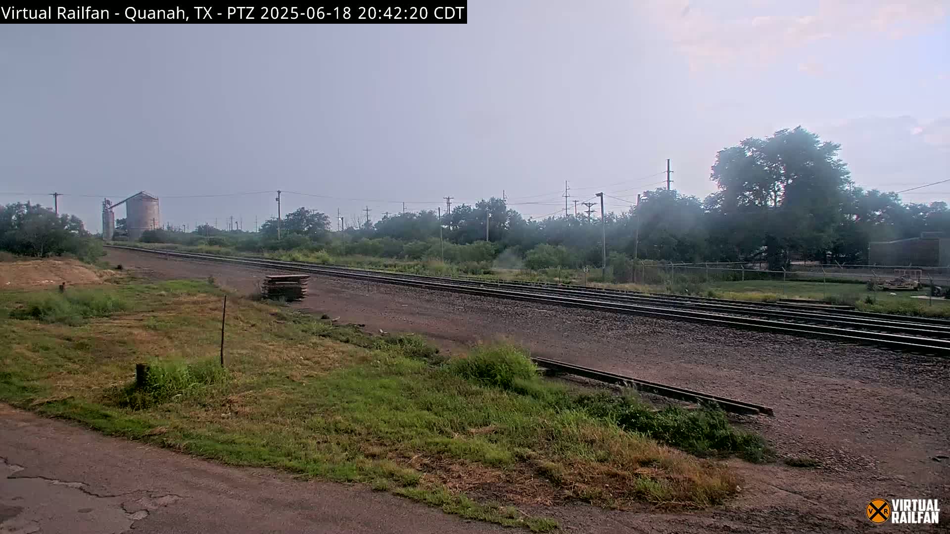 Quanah Railroad Crossing Live Cam - Quanah, Hardeman, Texas, USA