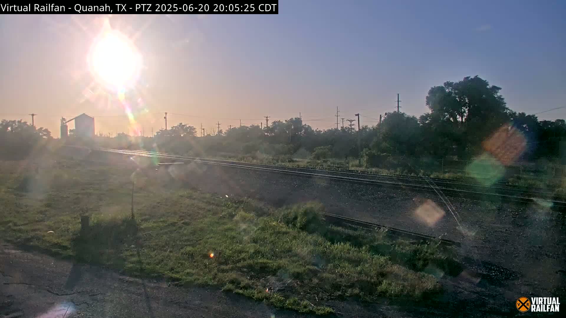 Quanah Railroad Crossing Live Cam - Quanah, Hardeman, Texas, USA