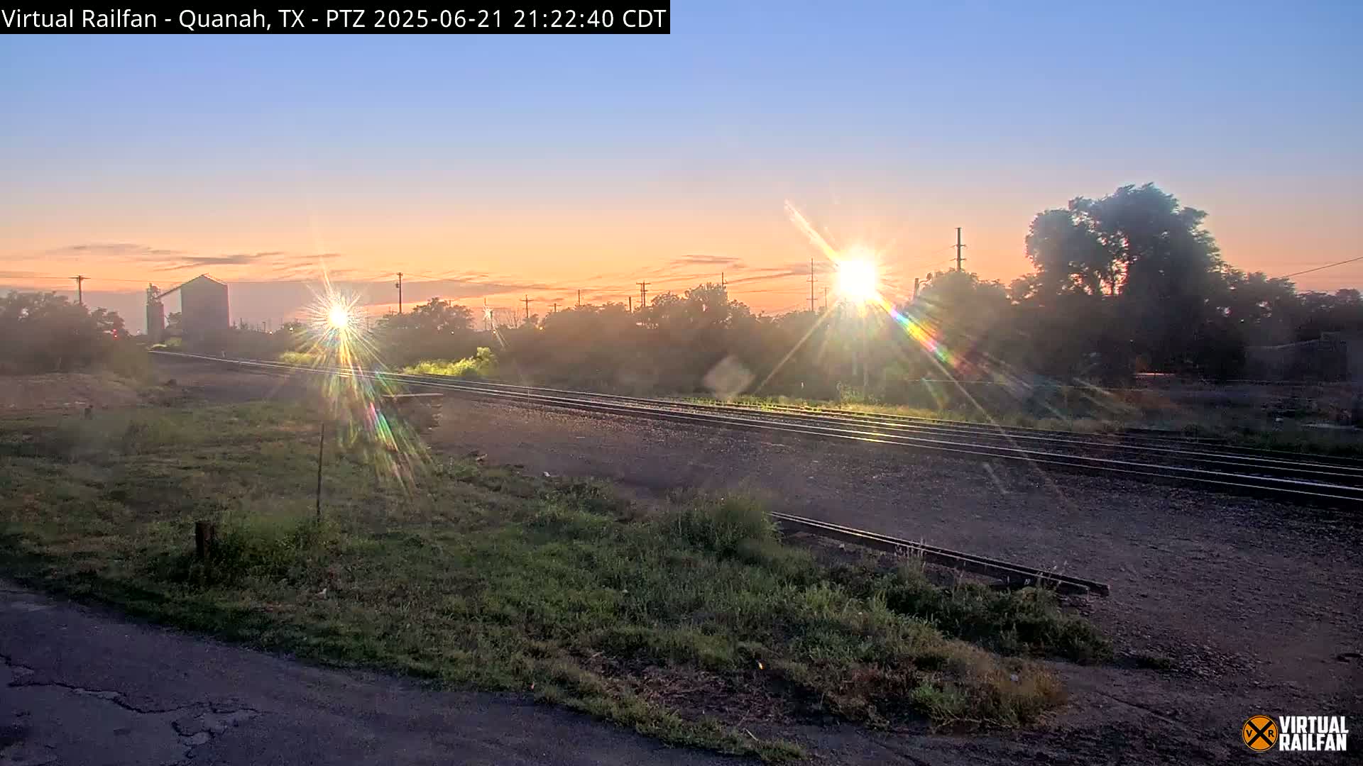 Quanah Railroad Crossing Live Cam - Quanah, Hardeman, Texas, USA