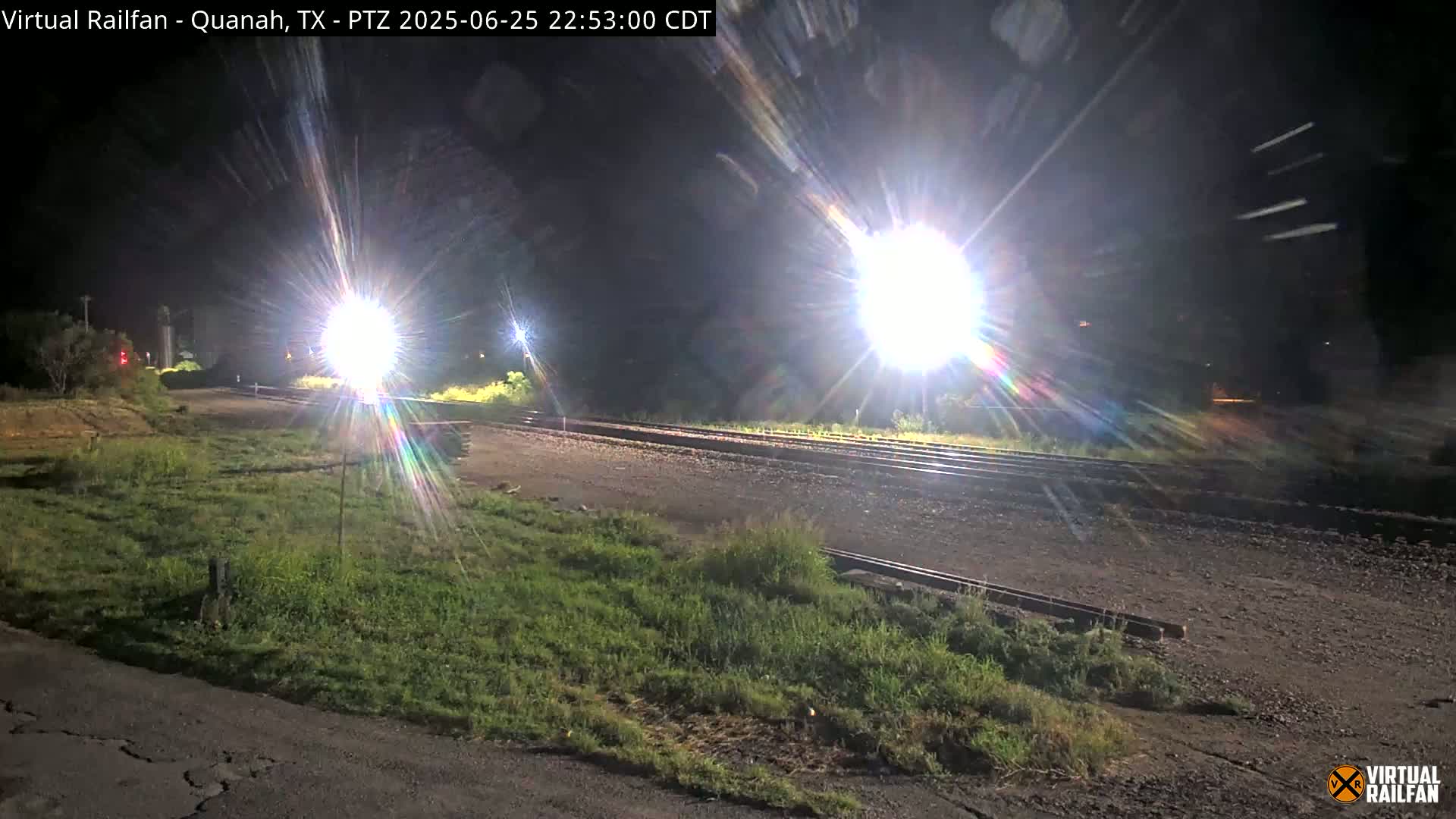 Quanah Railroad Crossing Live Cam - Quanah, Hardeman, Texas, USA