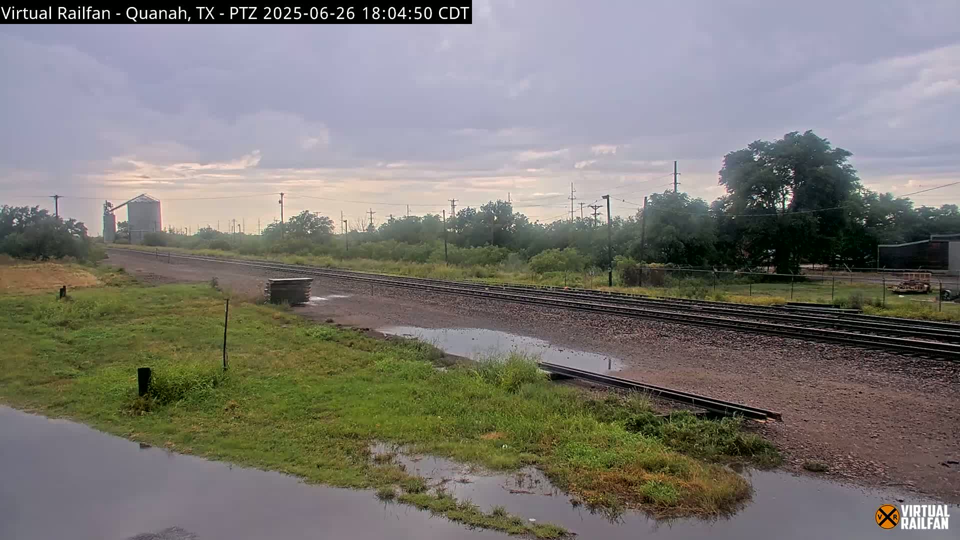 Quanah Railroad Crossing Live Cam - Quanah, Hardeman, Texas, USA