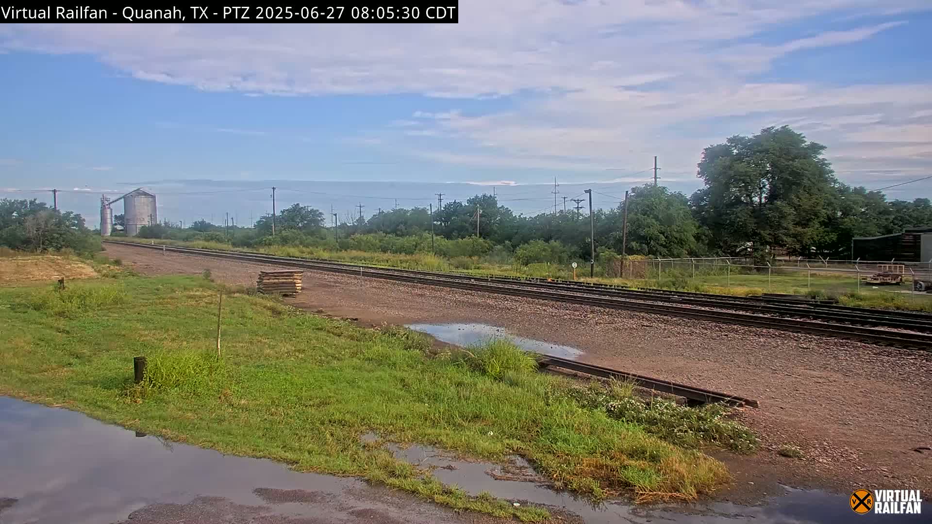Quanah Railroad Crossing Live Cam - Quanah, Hardeman, Texas, USA