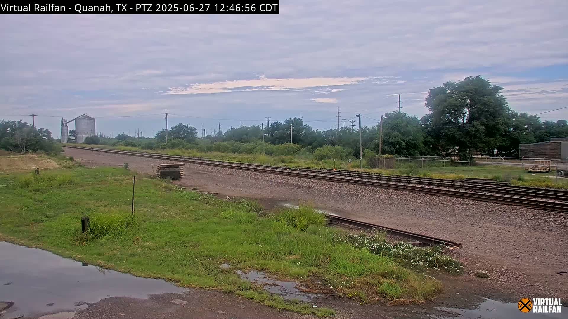Quanah Railroad Crossing Live Cam - Quanah, Hardeman, Texas, USA