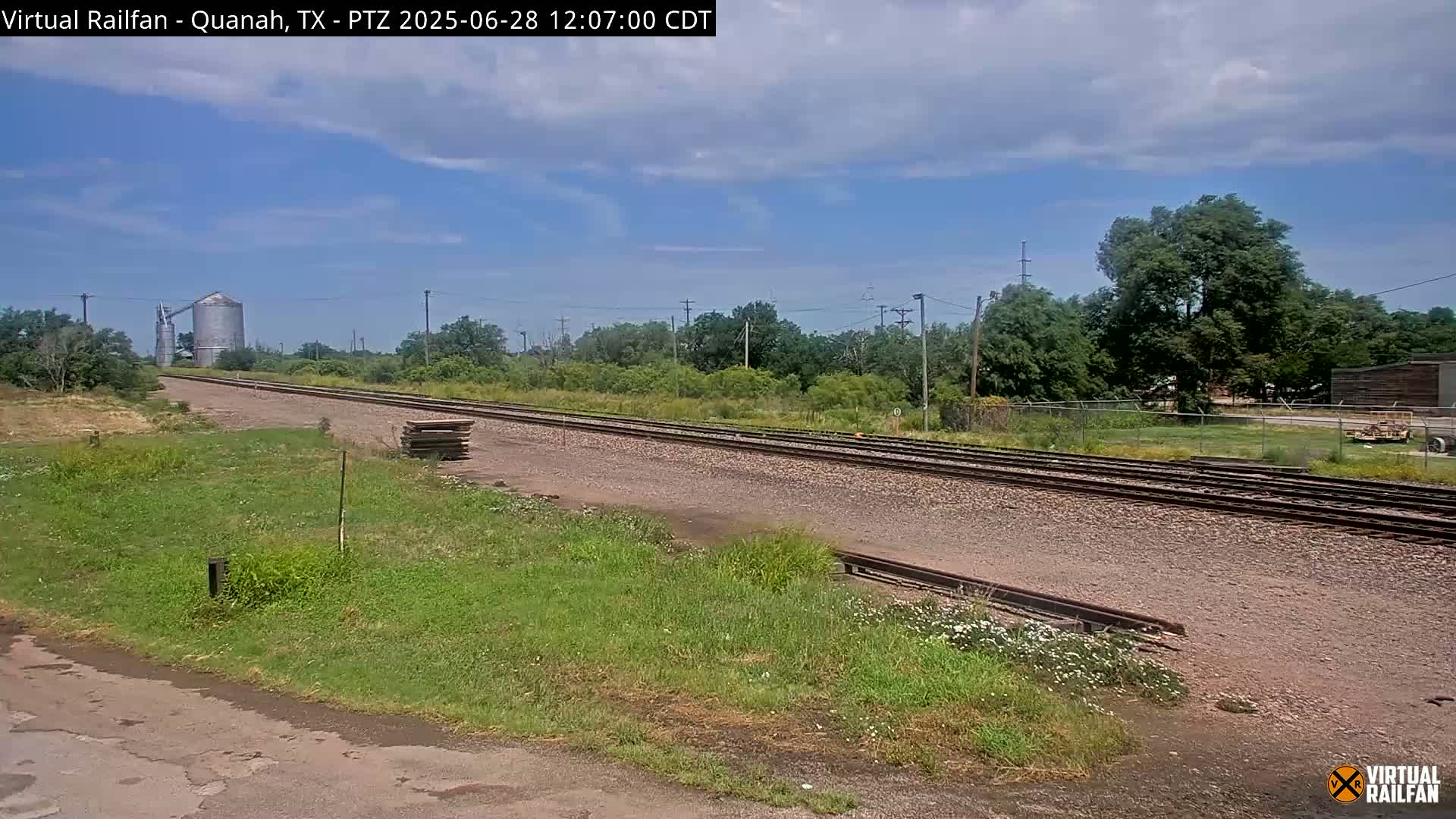 Quanah Railroad Crossing Live Cam - Quanah, Hardeman, Texas, USA