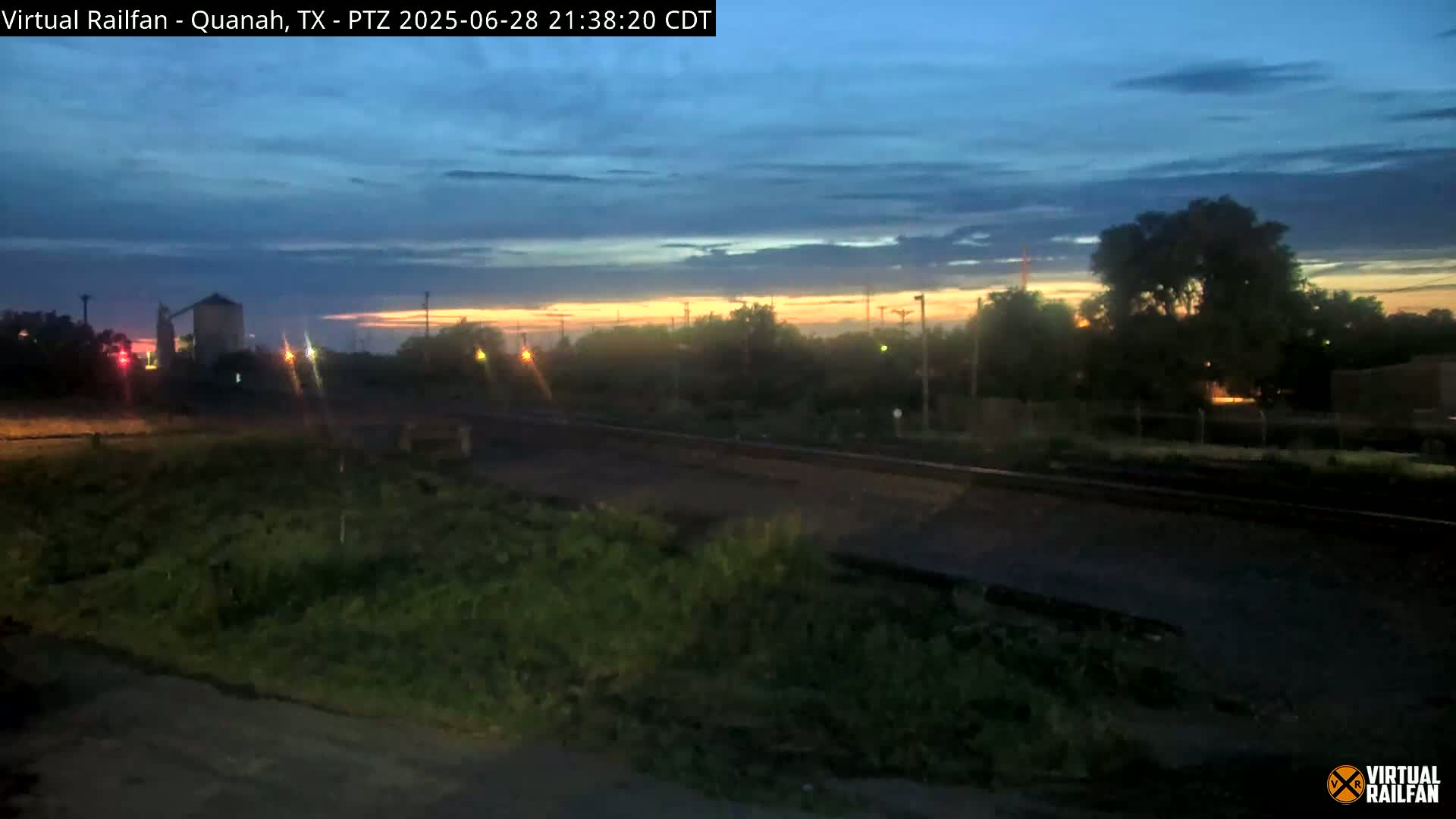 Quanah Railroad Crossing Live Cam - Quanah, Hardeman, Texas, USA