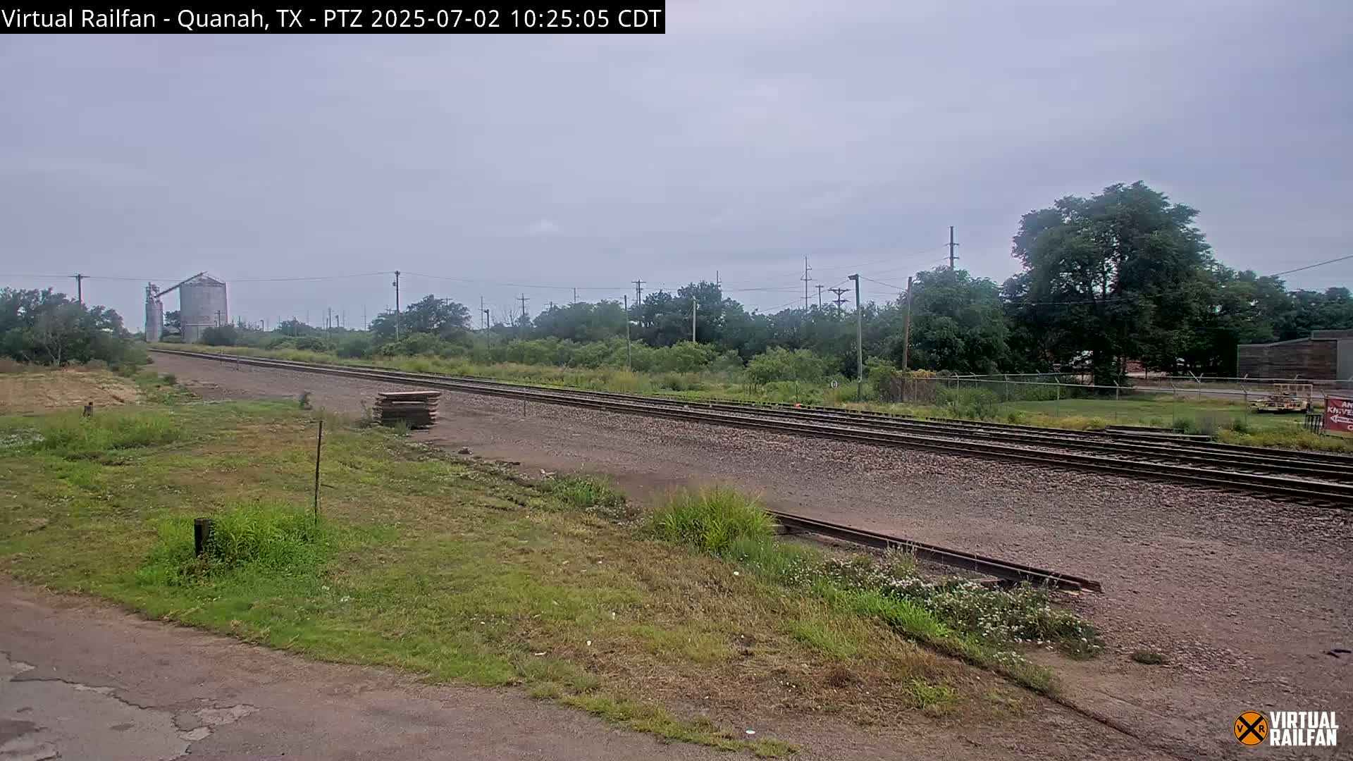 Quanah Railroad Crossing Live Cam - Quanah, Hardeman, Texas, USA