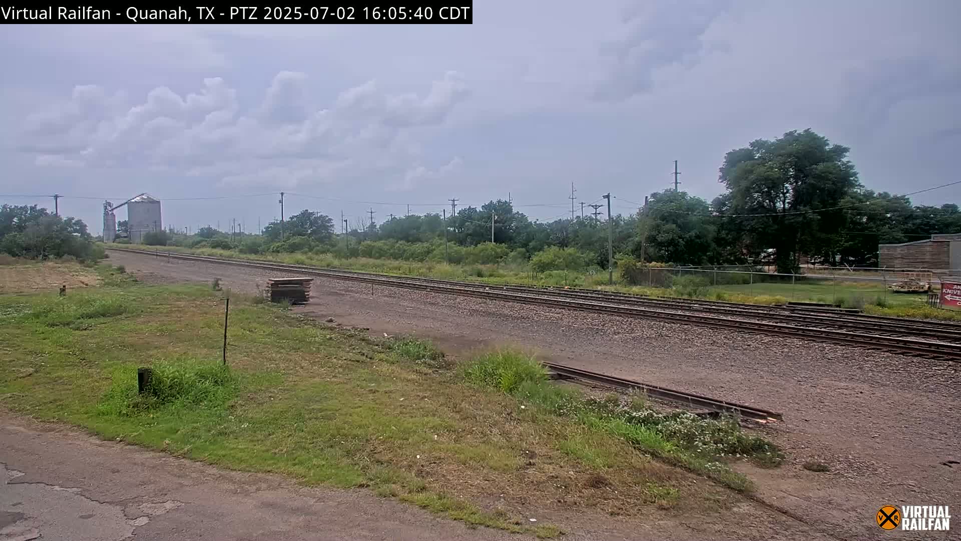 Quanah Railroad Crossing Live Cam - Quanah, Hardeman, Texas, USA