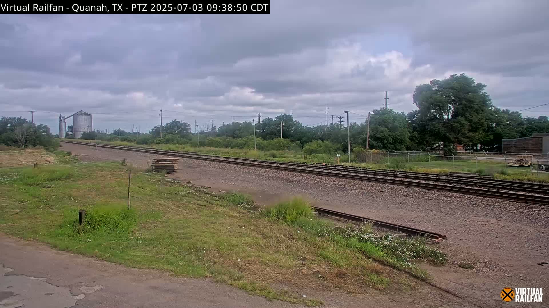 Quanah Railroad Crossing Live Cam - Quanah, Hardeman, Texas, USA