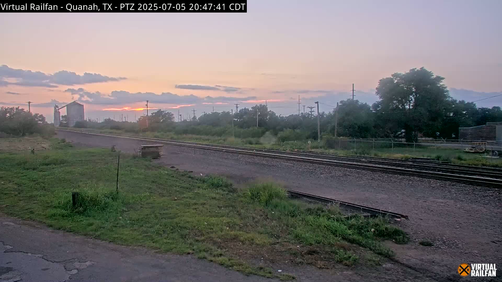 Quanah Railroad Crossing Live Cam - Quanah, Hardeman, Texas, USA