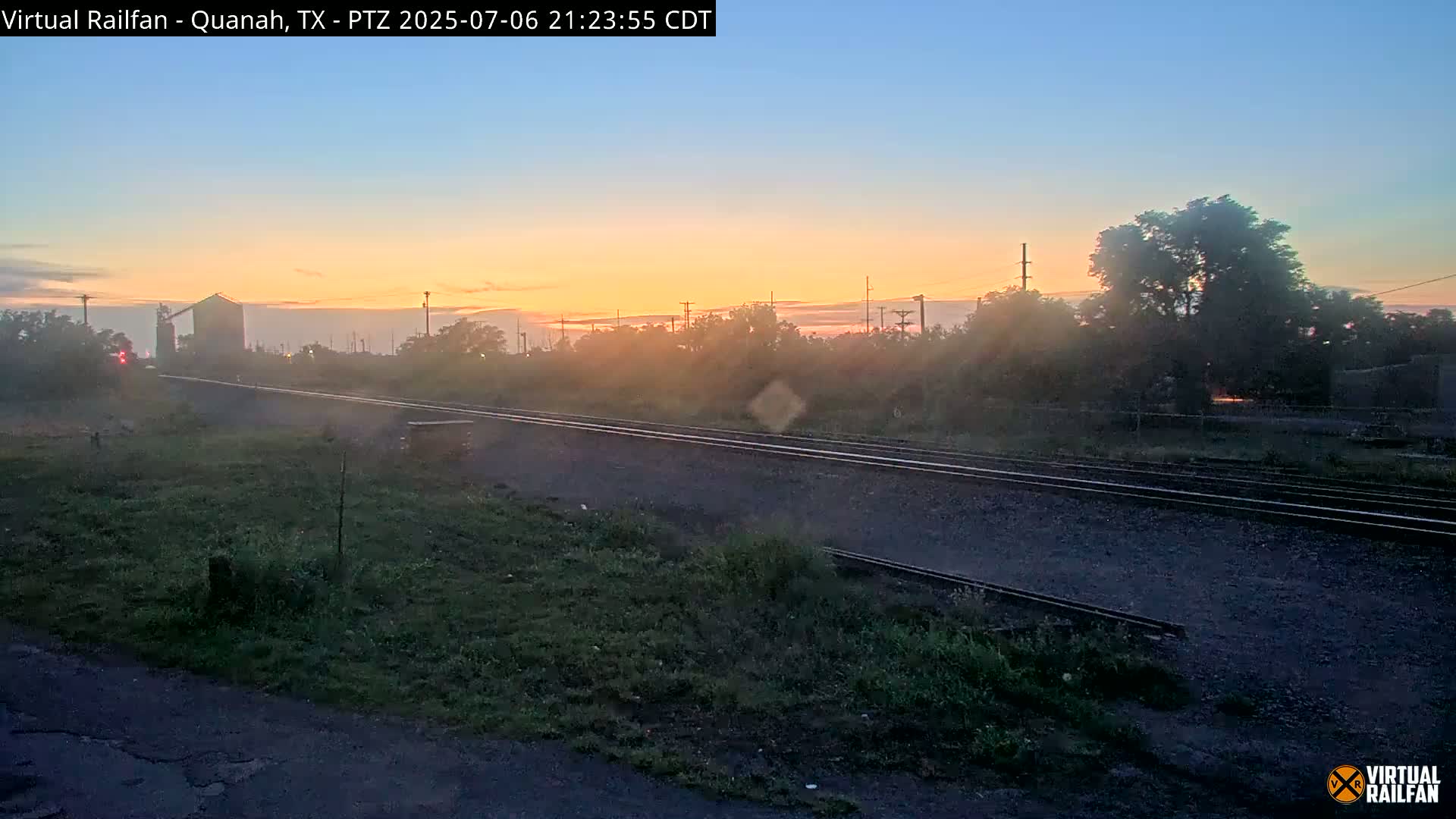 Quanah Railroad Crossing Live Cam - Quanah, Hardeman, Texas, USA