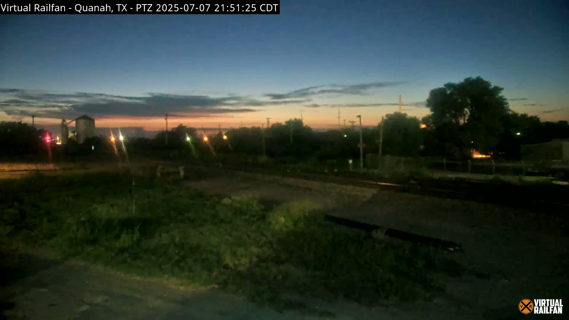 Quanah Railroad Crossing Live Cam - Quanah, Hardeman, Texas, USA