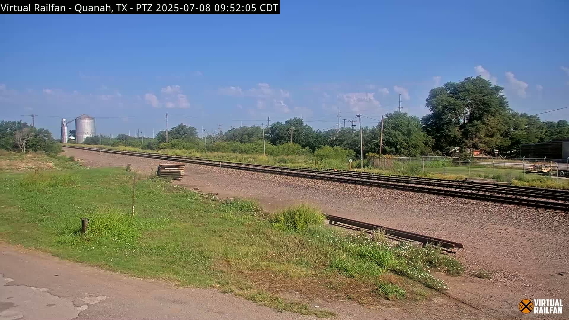 Quanah Railroad Crossing Live Cam - Quanah, Hardeman, Texas, USA