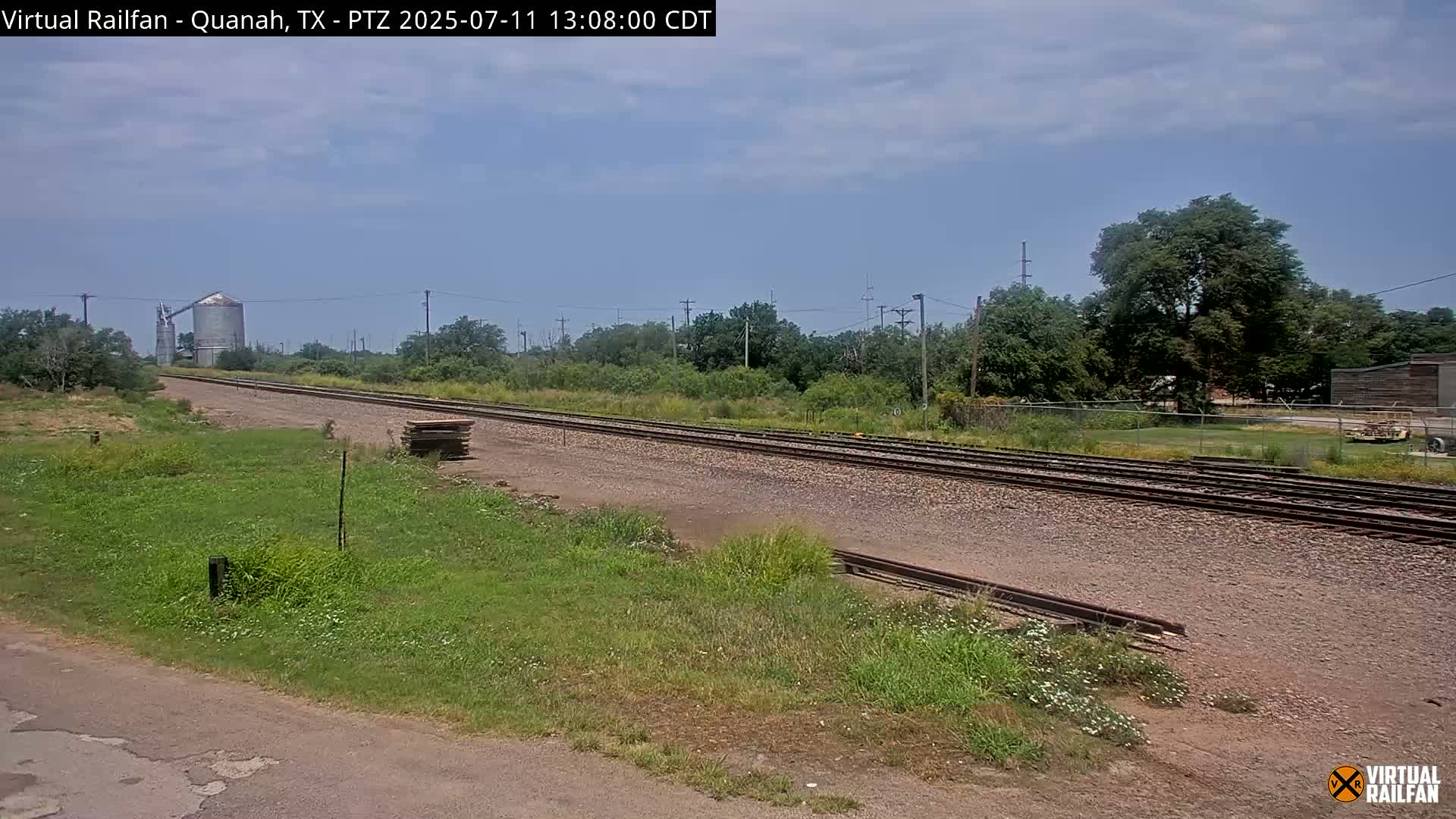 Quanah Railroad Crossing Live Cam - Quanah, Hardeman, Texas, USA