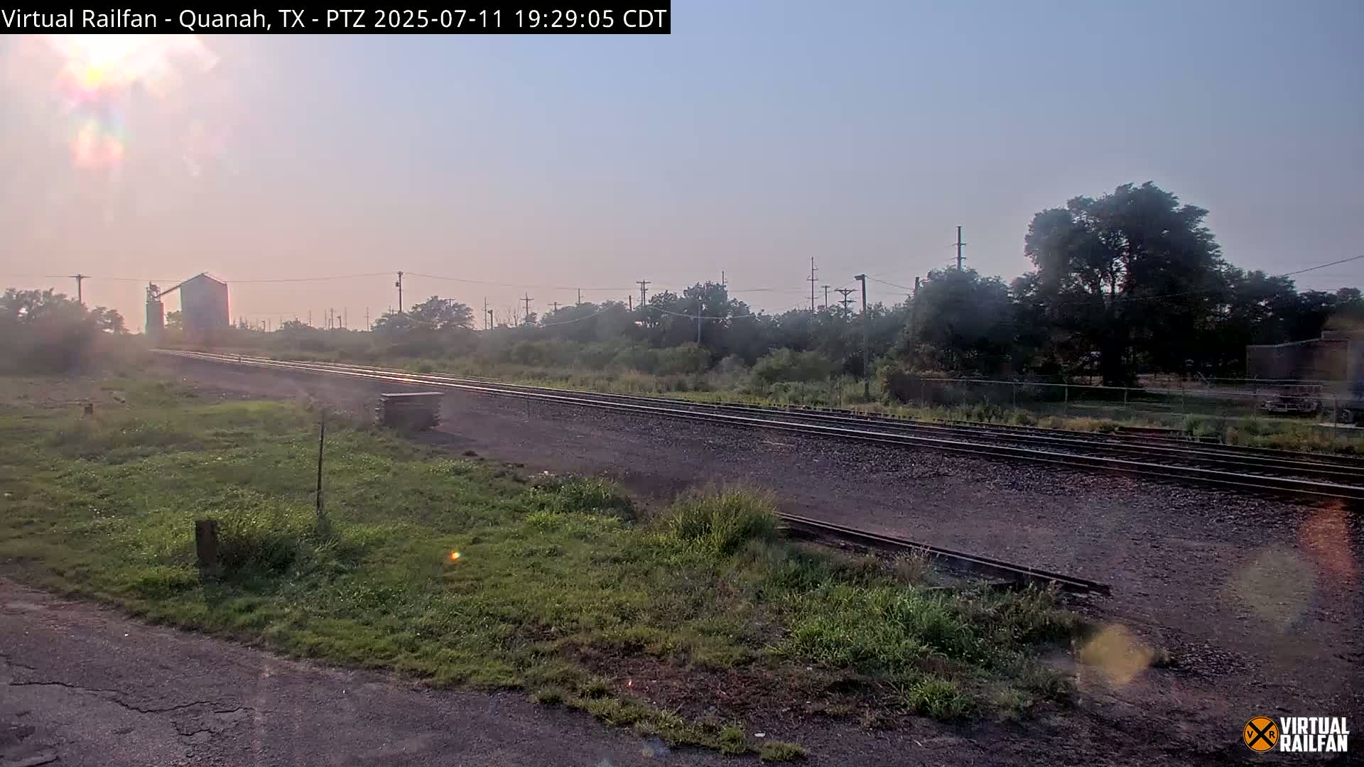 Quanah Railroad Crossing Live Cam - Quanah, Hardeman, Texas, USA
