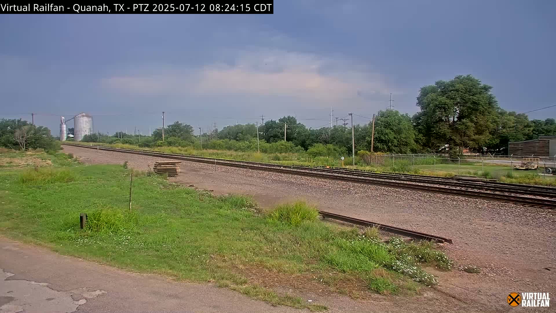Quanah Railroad Crossing Live Cam - Quanah, Hardeman, Texas, USA