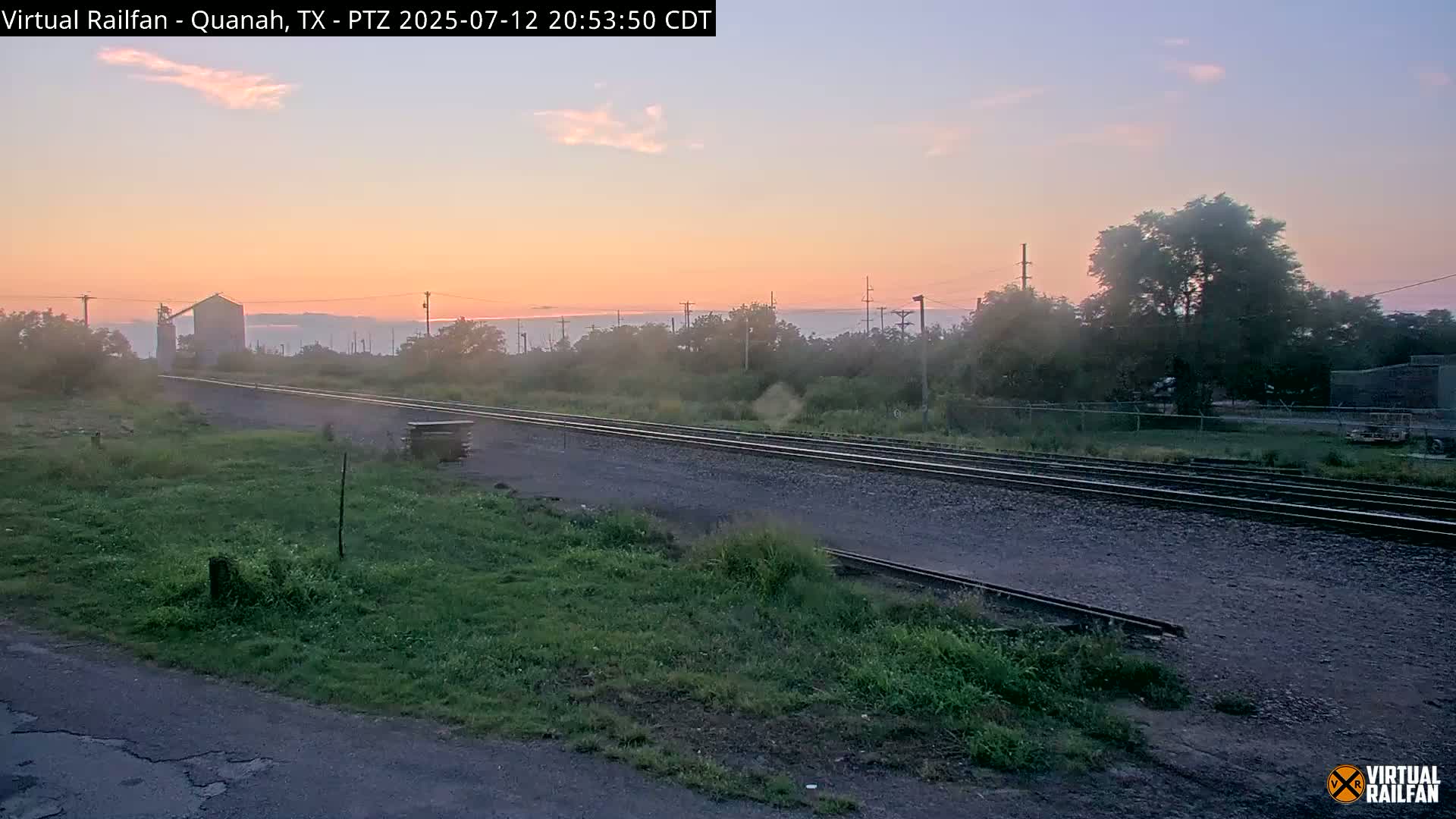 Quanah Railroad Crossing Live Cam - Quanah, Hardeman, Texas, USA